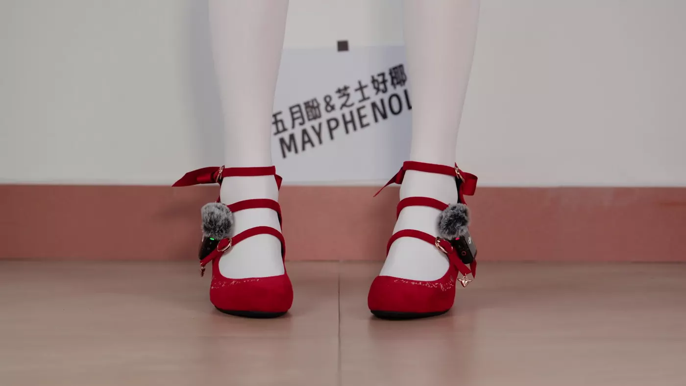 图片[12]-芝士好椰 – 把麦克风夹在鞋上！听听lo鞋的声音！丘比特之心红绒！[20P] – 速更版-美库