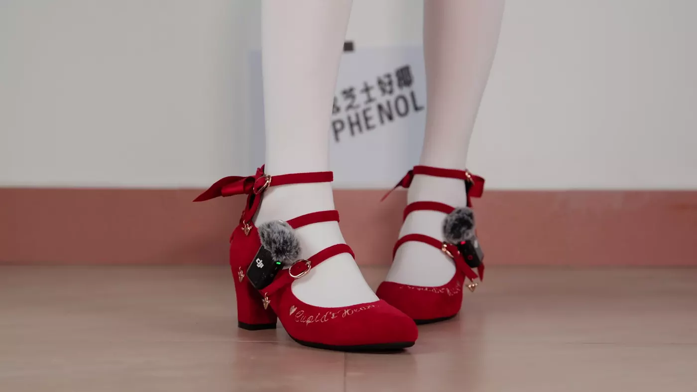 图片[13]-芝士好椰 – 把麦克风夹在鞋上！听听lo鞋的声音！丘比特之心红绒！[20P] – 速更版-美库