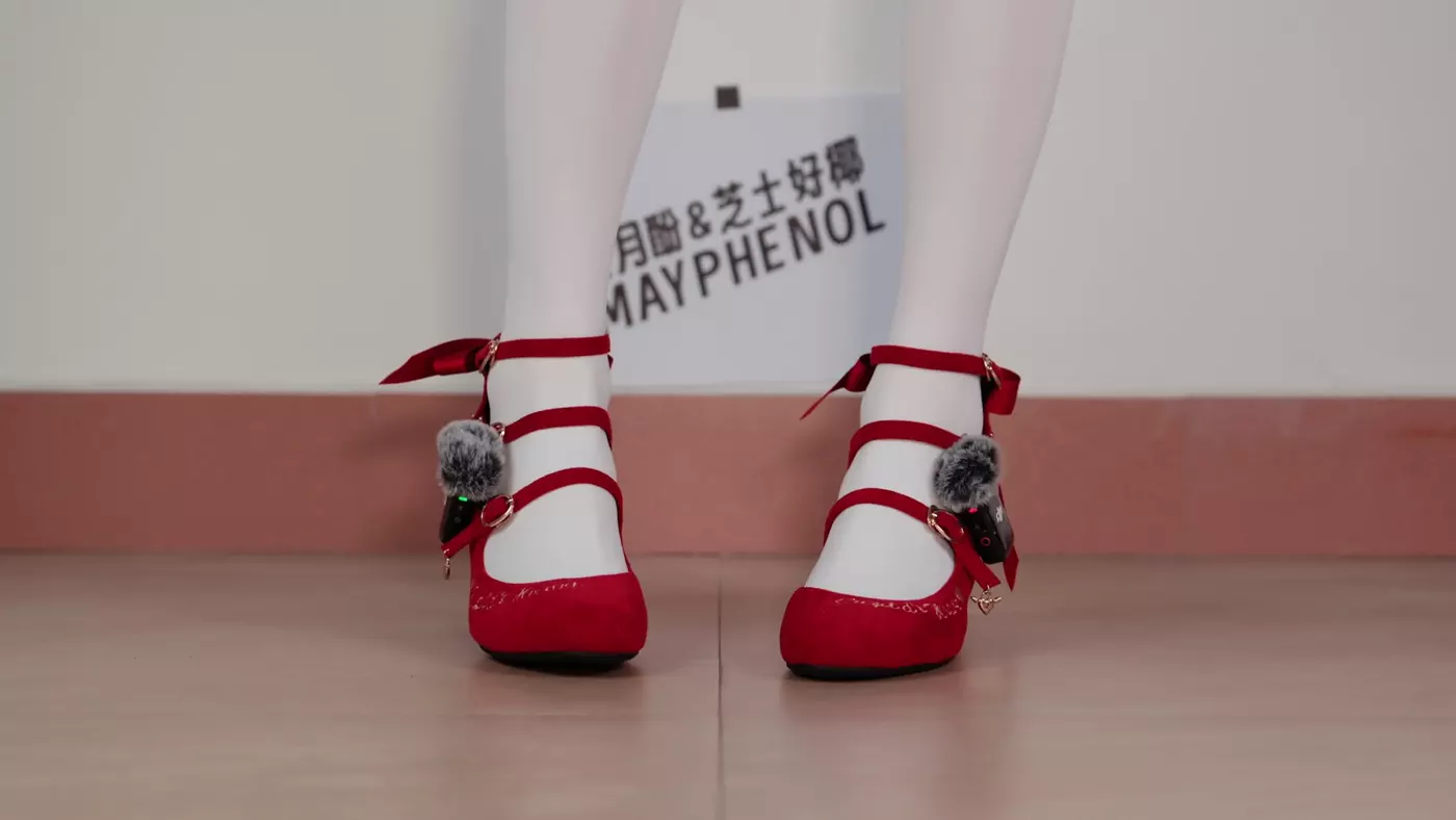 图片[14]-芝士好椰 – 把麦克风夹在鞋上！听听lo鞋的声音！丘比特之心红绒！[20P] – 速更版-美库