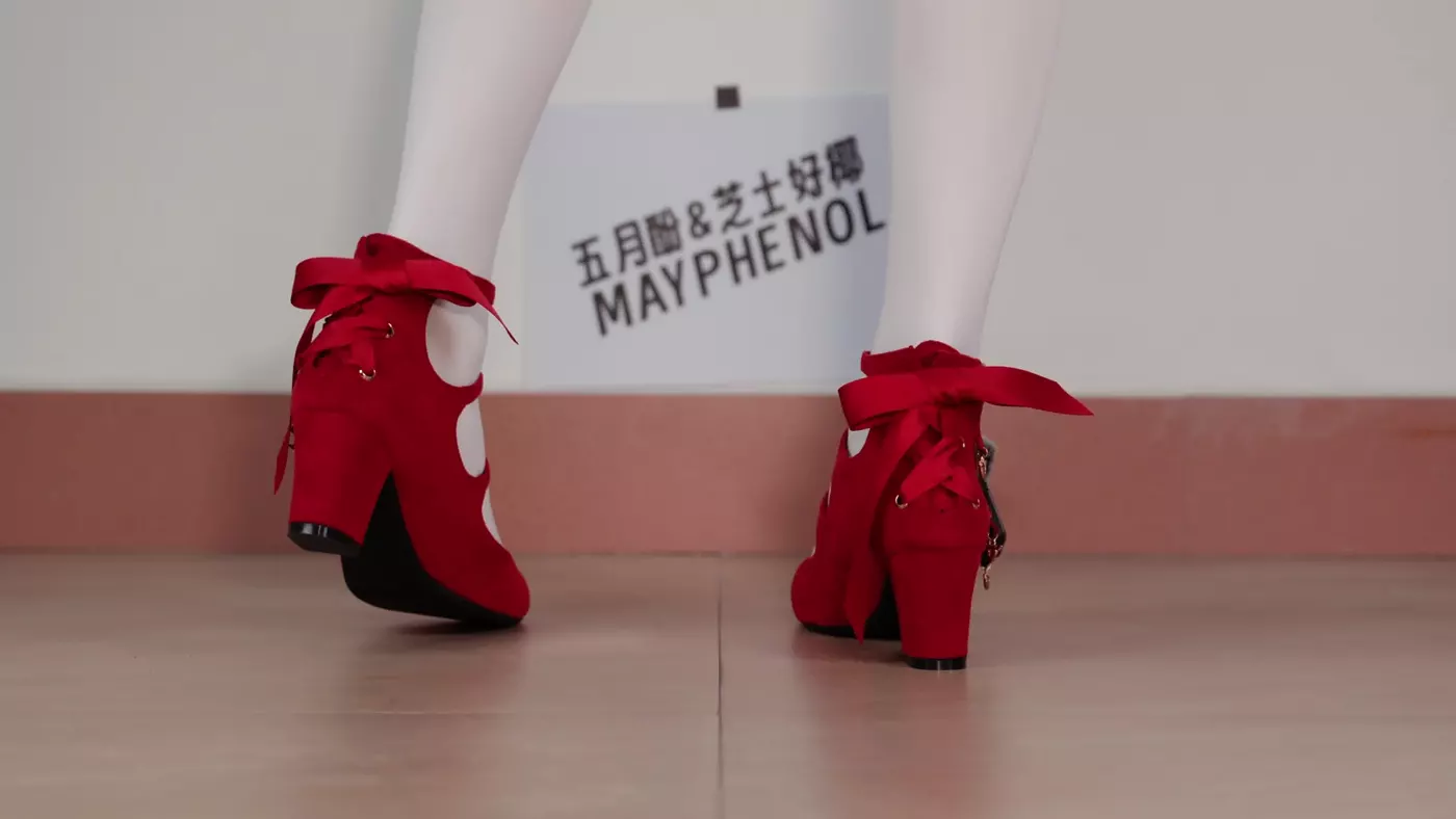 图片[16]-芝士好椰 – 把麦克风夹在鞋上！听听lo鞋的声音！丘比特之心红绒！[20P] – 速更版-美库