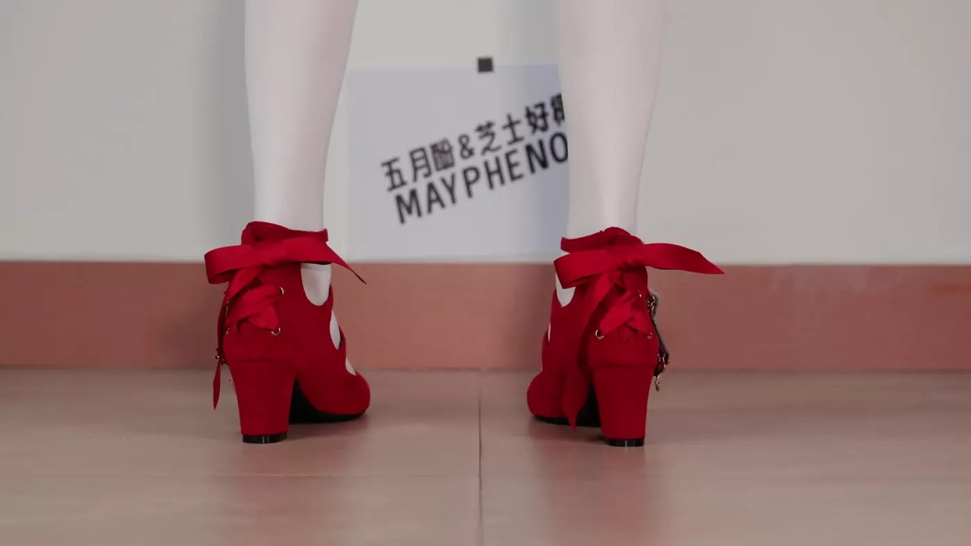 图片[17]-芝士好椰 – 把麦克风夹在鞋上！听听lo鞋的声音！丘比特之心红绒！[20P] – 速更版-美库