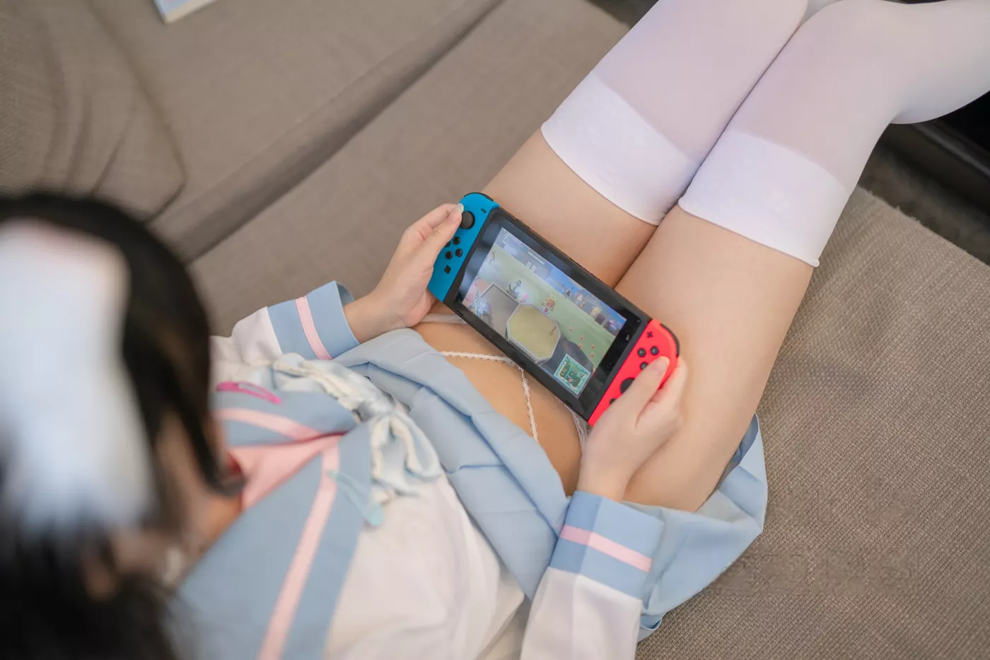 图片[31]-不呆猫  – 白色兔子JK[39P] – 速更版-美库