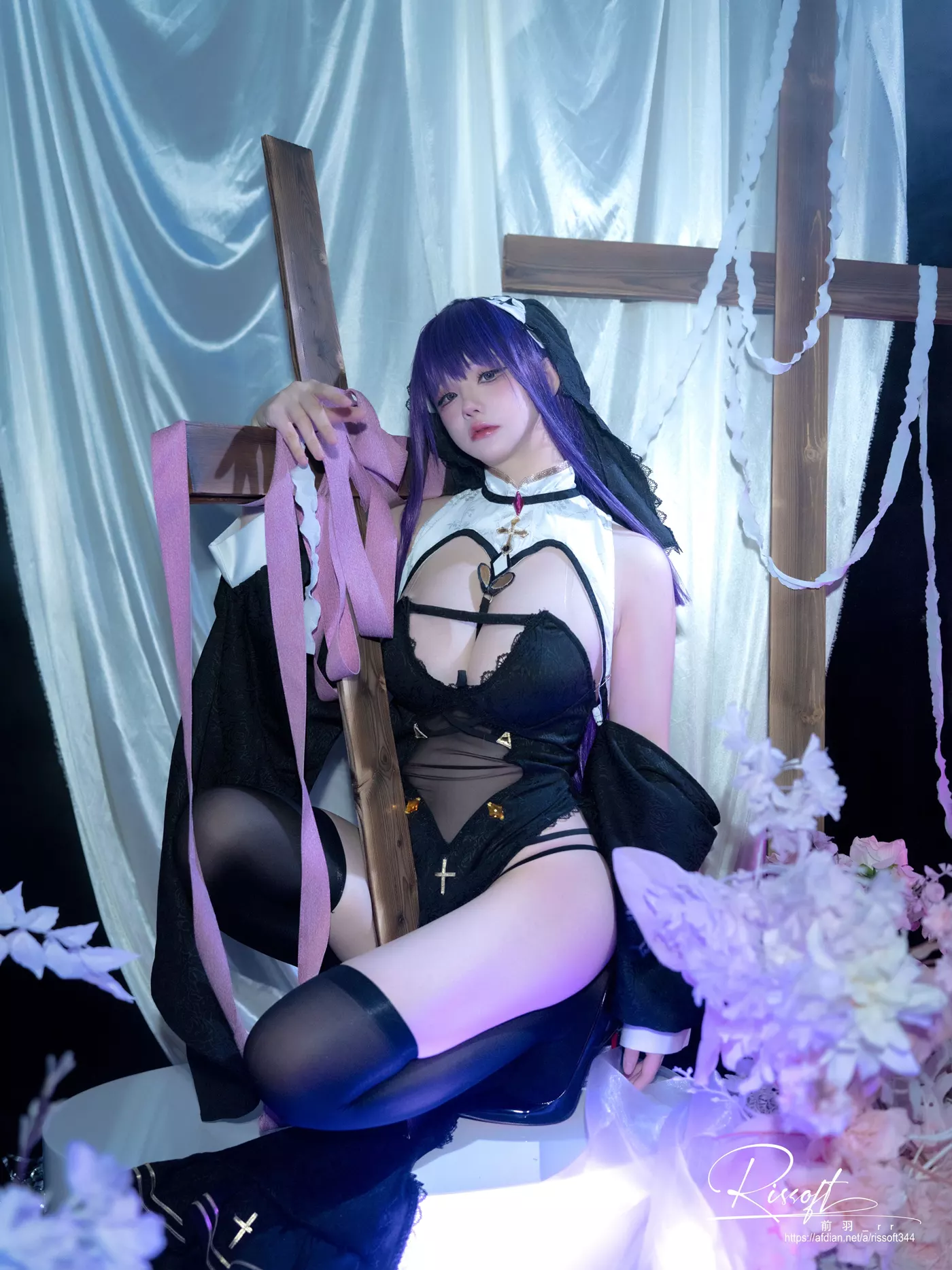 图片[20]-前羽_rr  – 修女[26P] – 速更版-美库