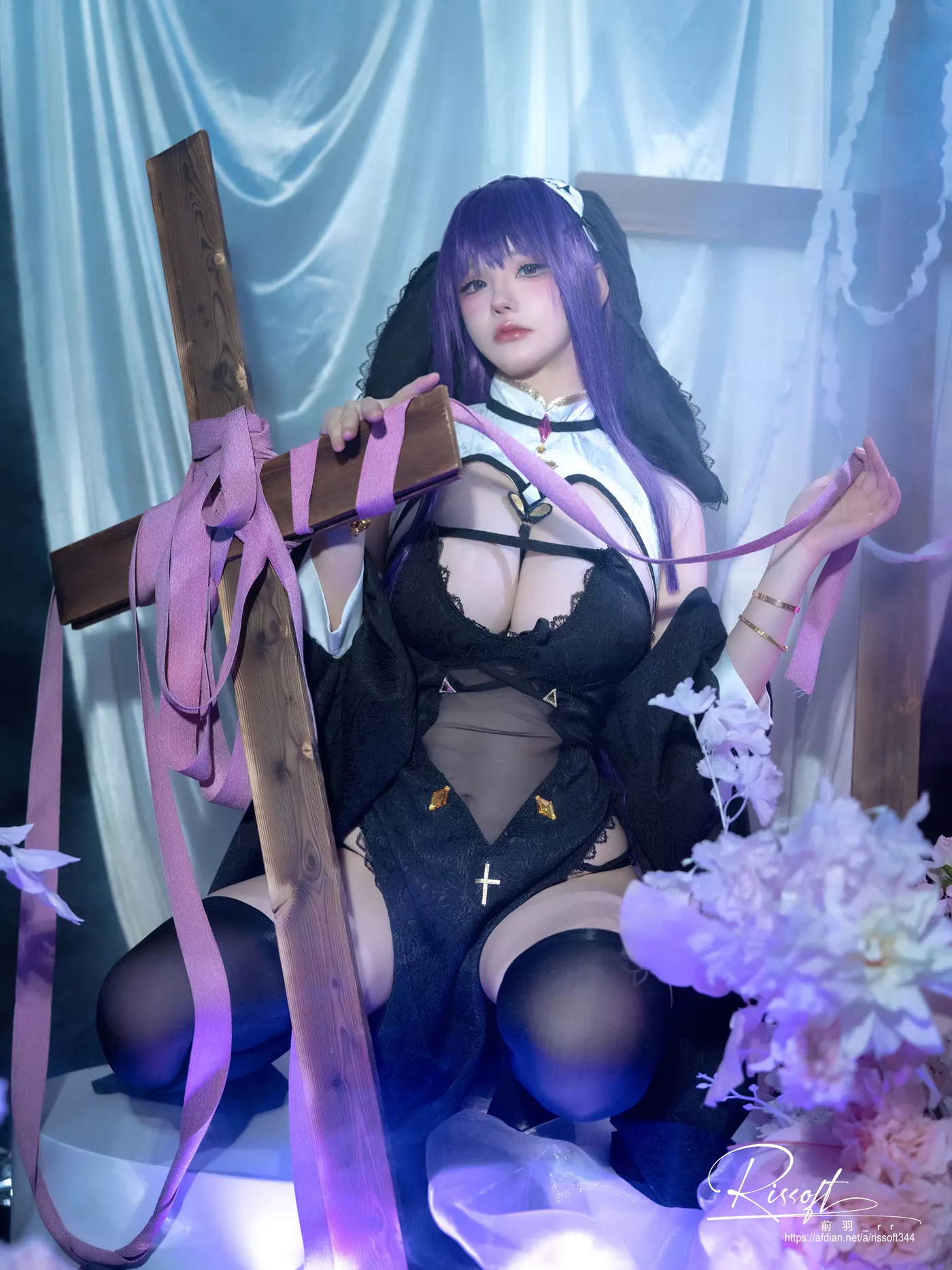 图片[25]-前羽_rr  – 修女[26P] – 速更版-美库