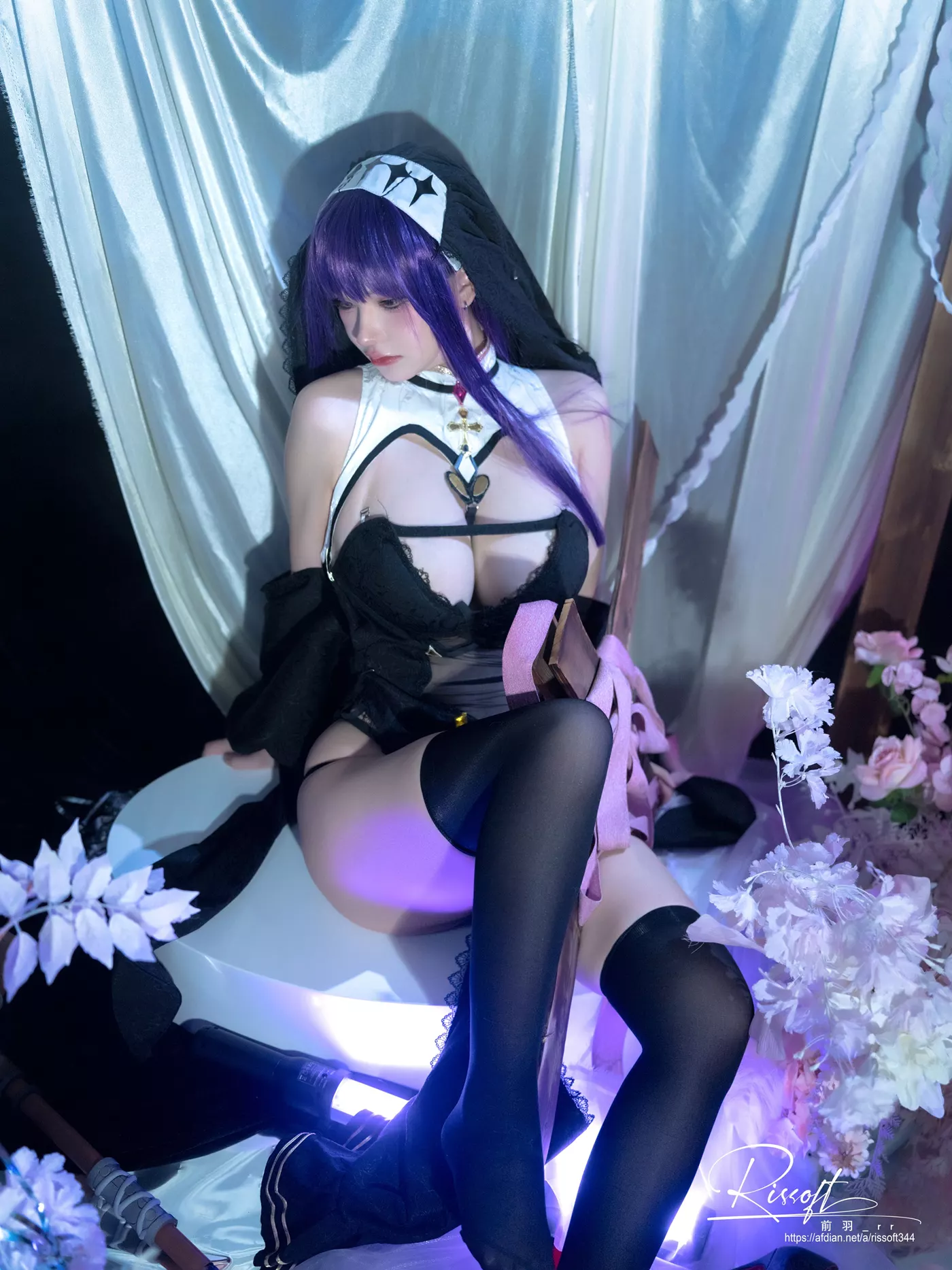 图片[26]-前羽_rr  – 修女[26P] – 速更版-美库