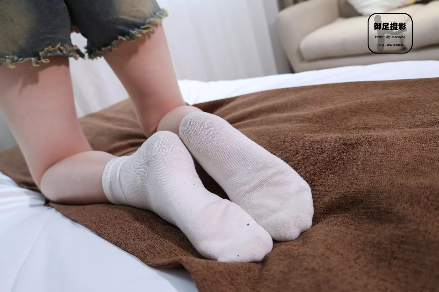 图片[58]-御足摄影 NO.014 – 牛仔短裤[95P] – 速更版-美库