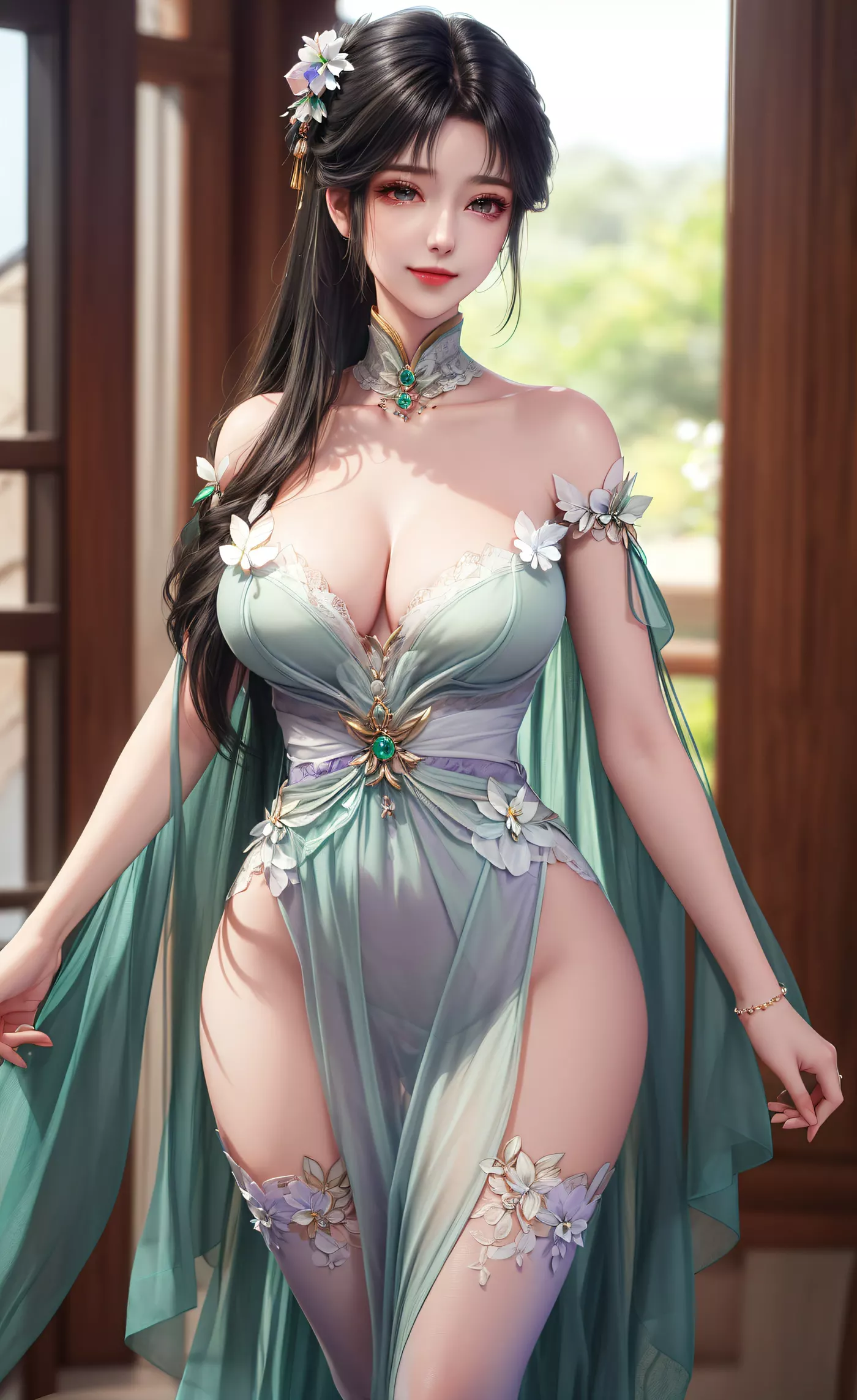 图片[19]-AI绘画 444 碧瑶[113P] – 速更版-美库