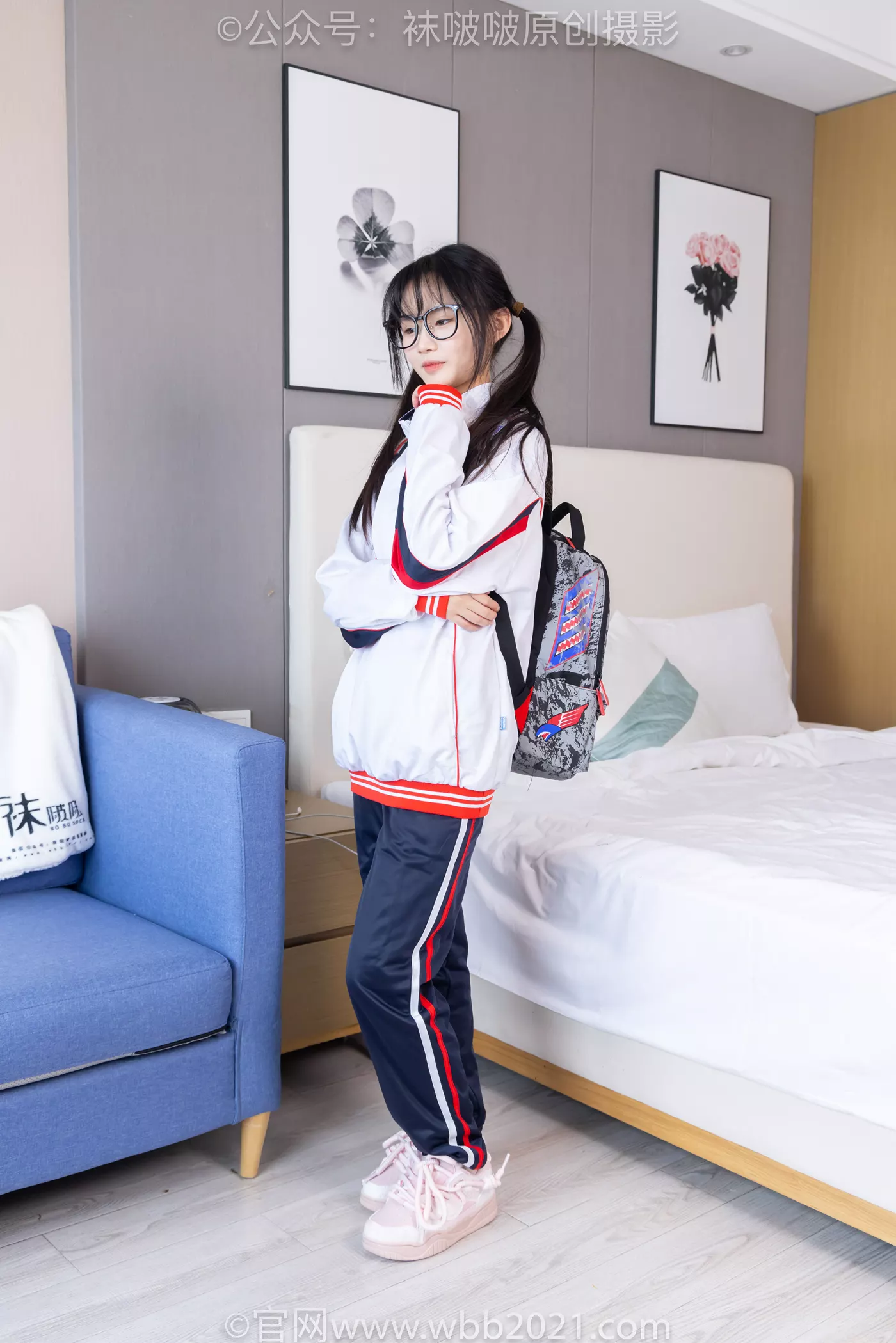 图片[11]-[BoBoSocks袜啵啵]NO.458 甜甜圈-板鞋、白棉袜、肉丝、校服裤里丝[100P] – 速更版-美库