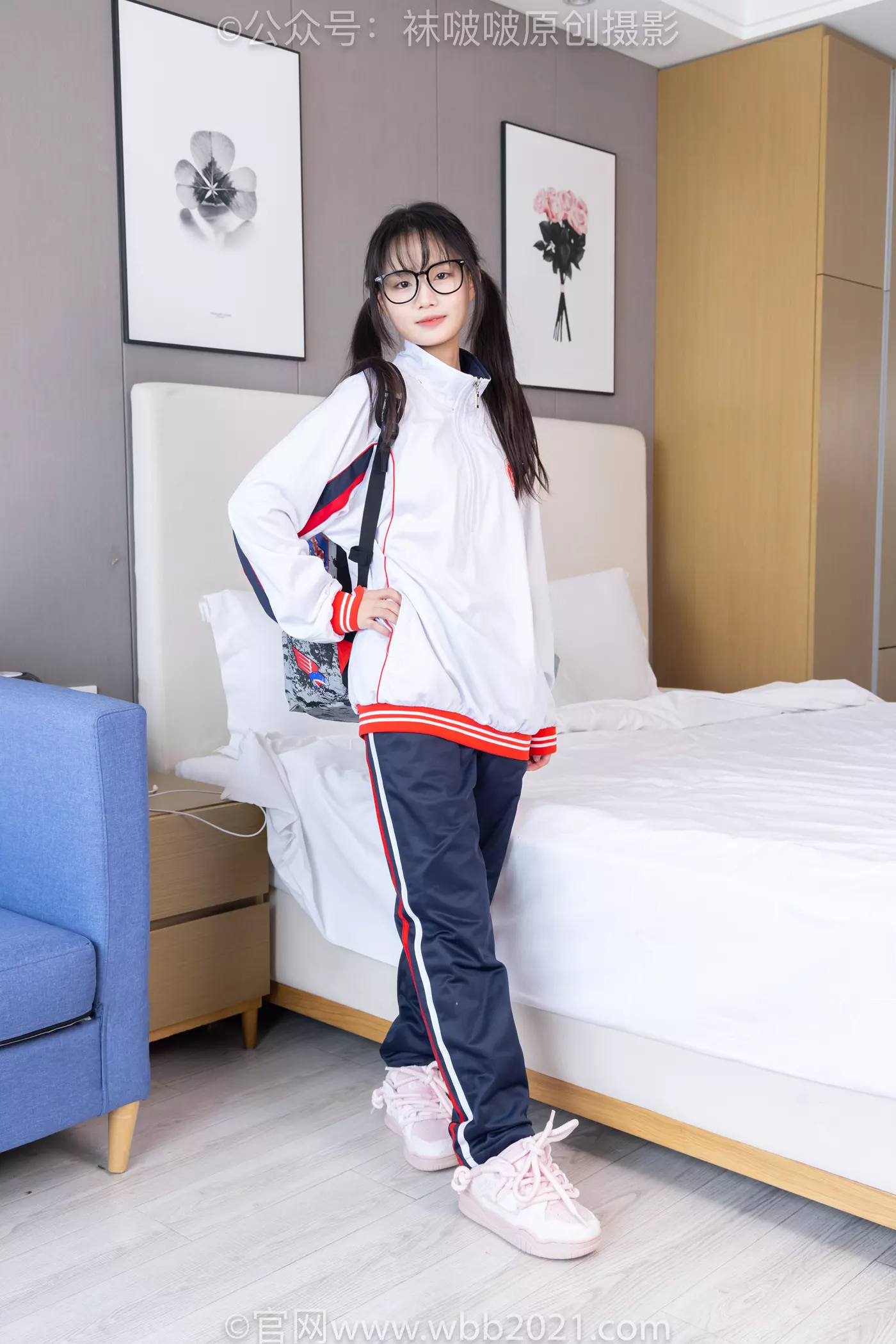 图片[14]-[BoBoSocks袜啵啵]NO.458 甜甜圈-板鞋、白棉袜、肉丝、校服裤里丝[100P] – 速更版-美库