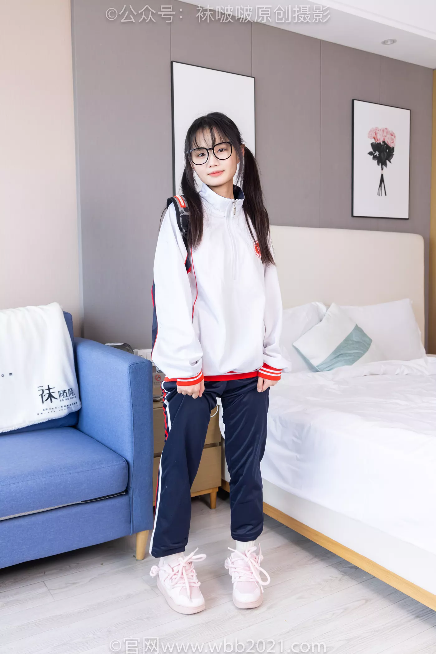 图片[21]-[BoBoSocks袜啵啵]NO.458 甜甜圈-板鞋、白棉袜、肉丝、校服裤里丝[100P] – 速更版-美库