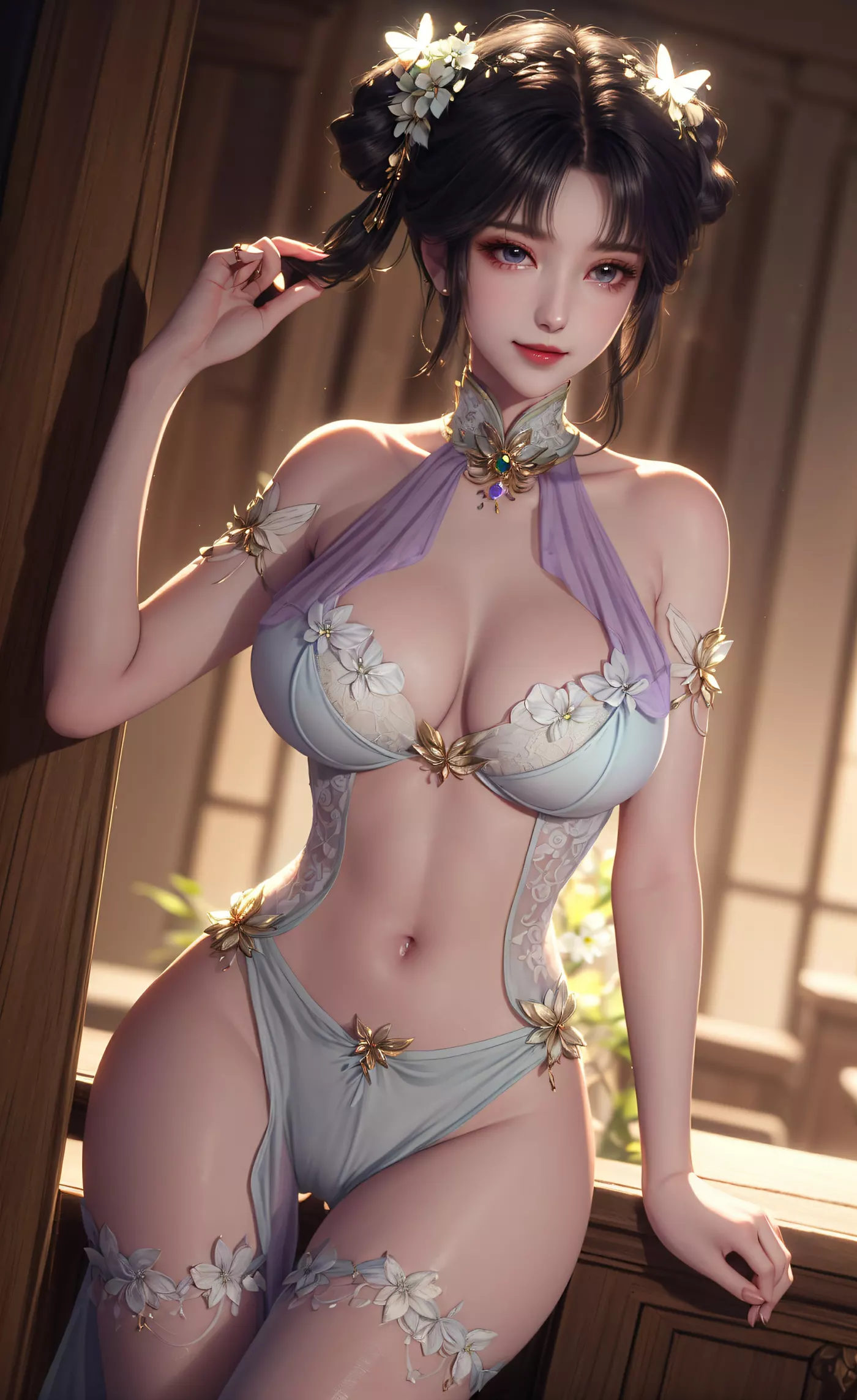 图片[43]-AI绘画 444 碧瑶[113P] – 速更版-美库