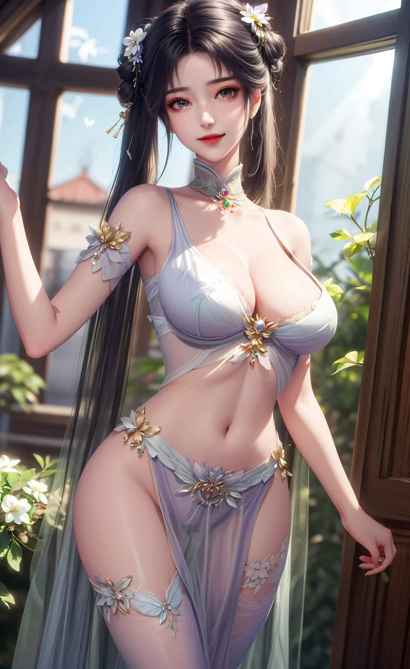 图片[45]-AI绘画 444 碧瑶[113P] – 速更版-美库