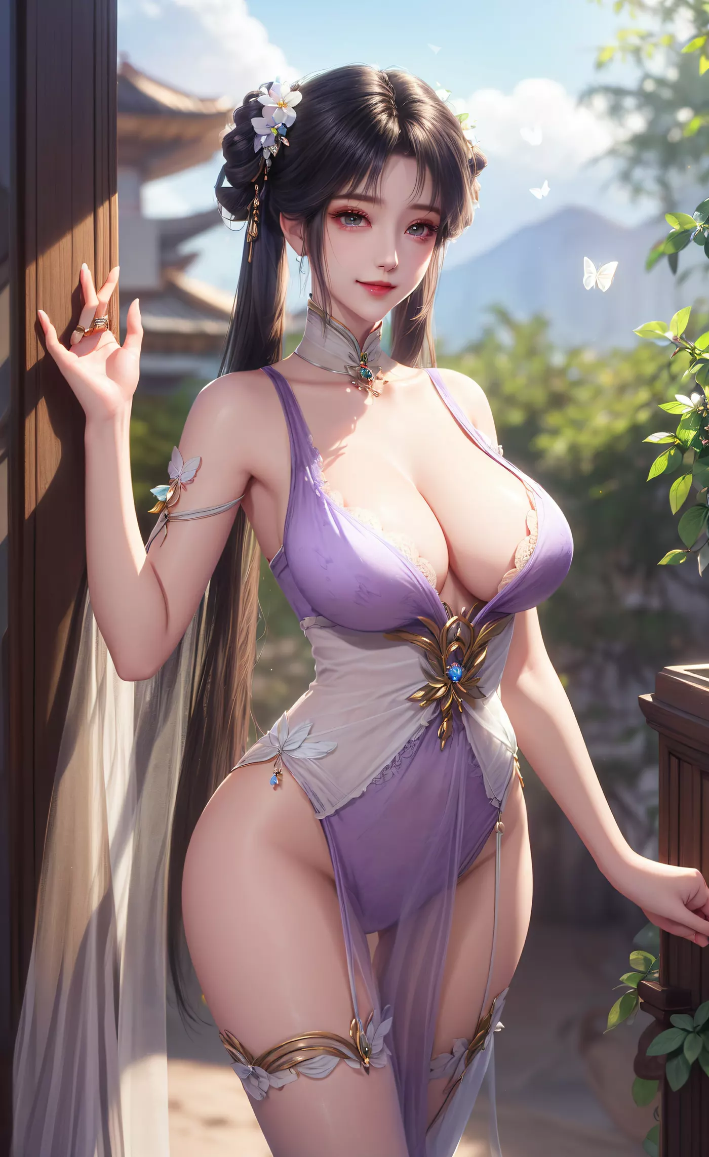 图片[59]-AI绘画 444 碧瑶[113P] – 速更版-美库