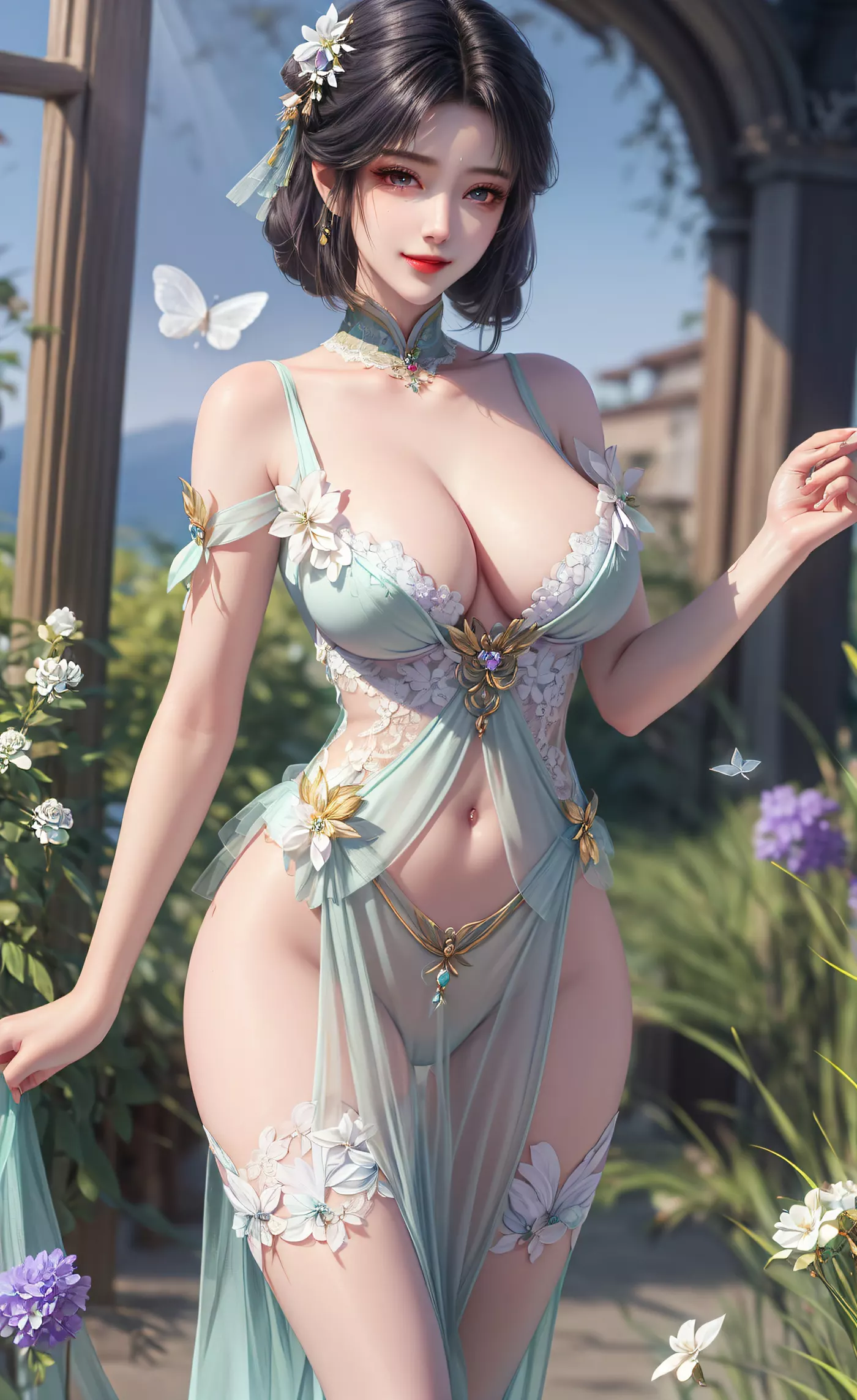 图片[78]-AI绘画 444 碧瑶[113P] – 速更版-美库