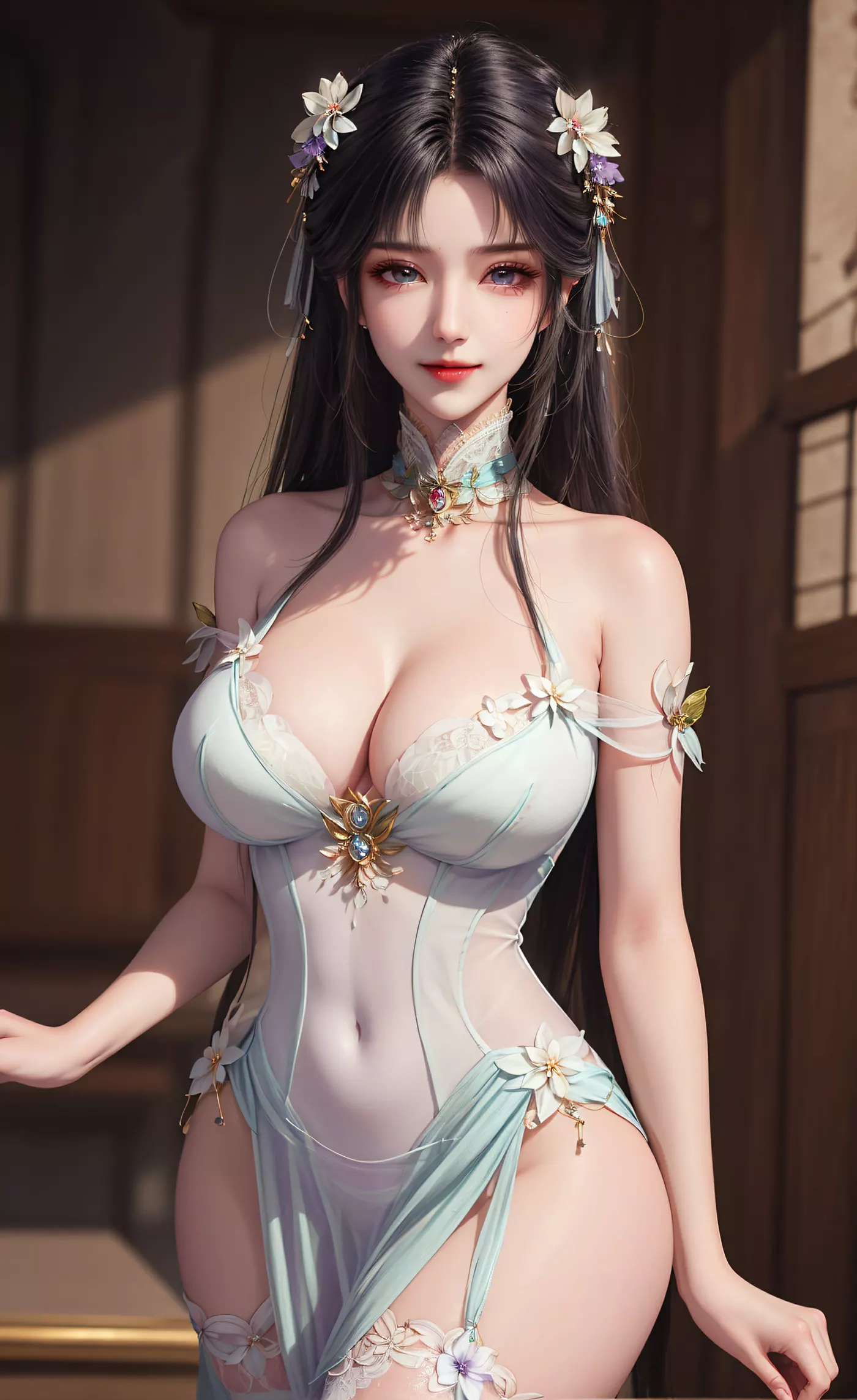 图片[85]-AI绘画 444 碧瑶[113P] – 速更版-美库