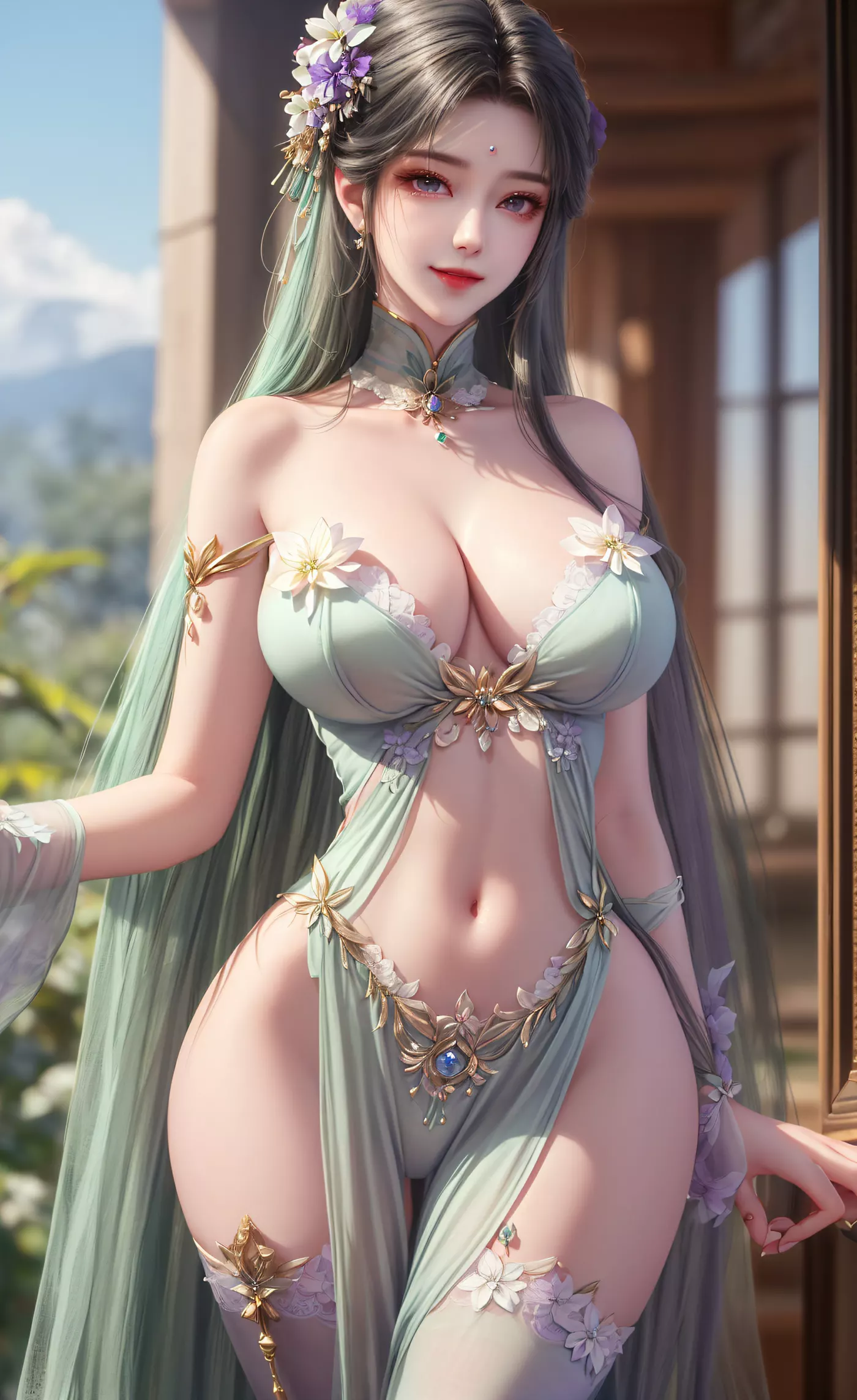 图片[103]-AI绘画 444 碧瑶[113P] – 速更版-美库