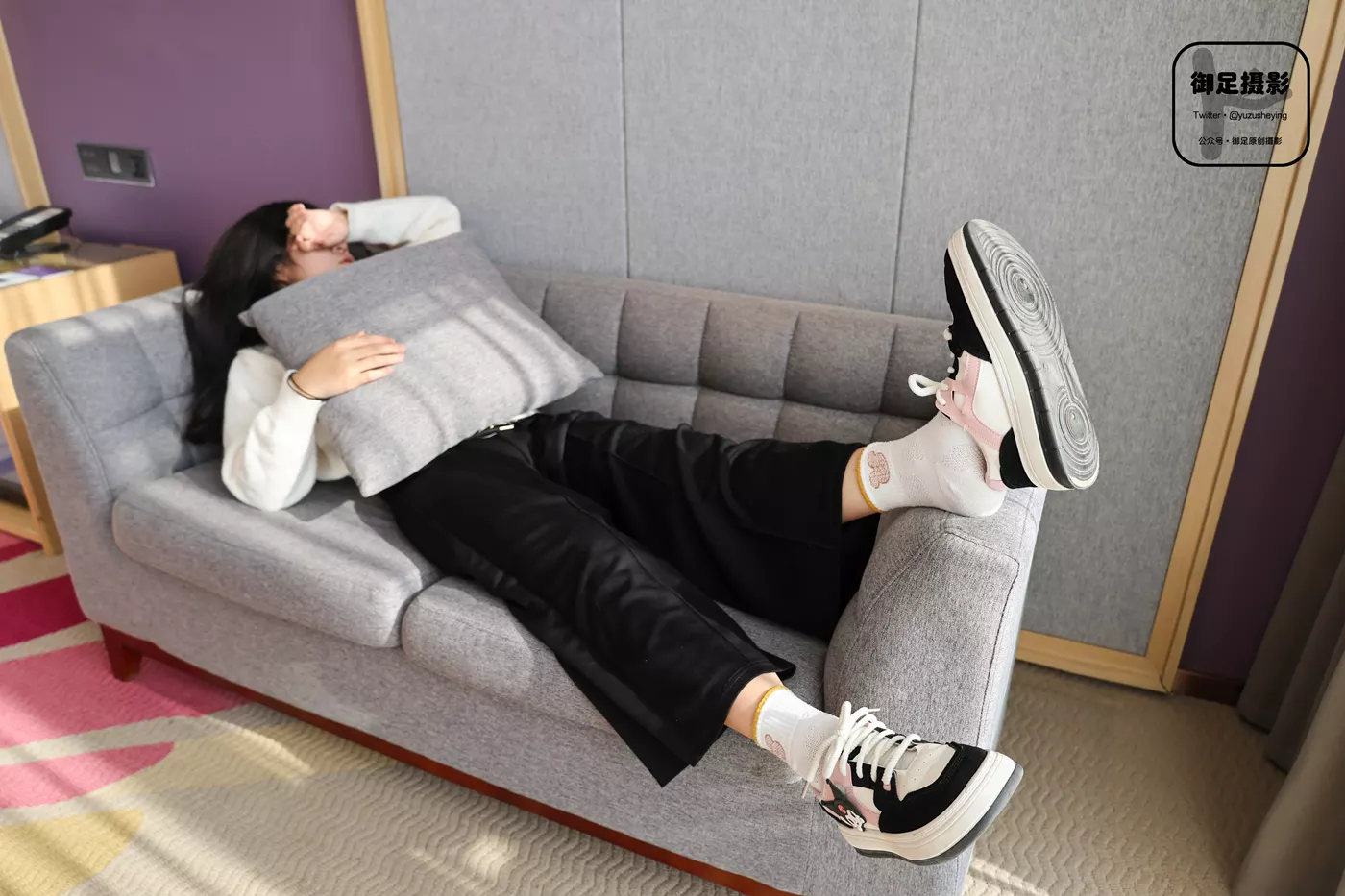 图片[20]-御足摄影 NO.015 – 板鞋白棉袜[74P] – 速更版-美库