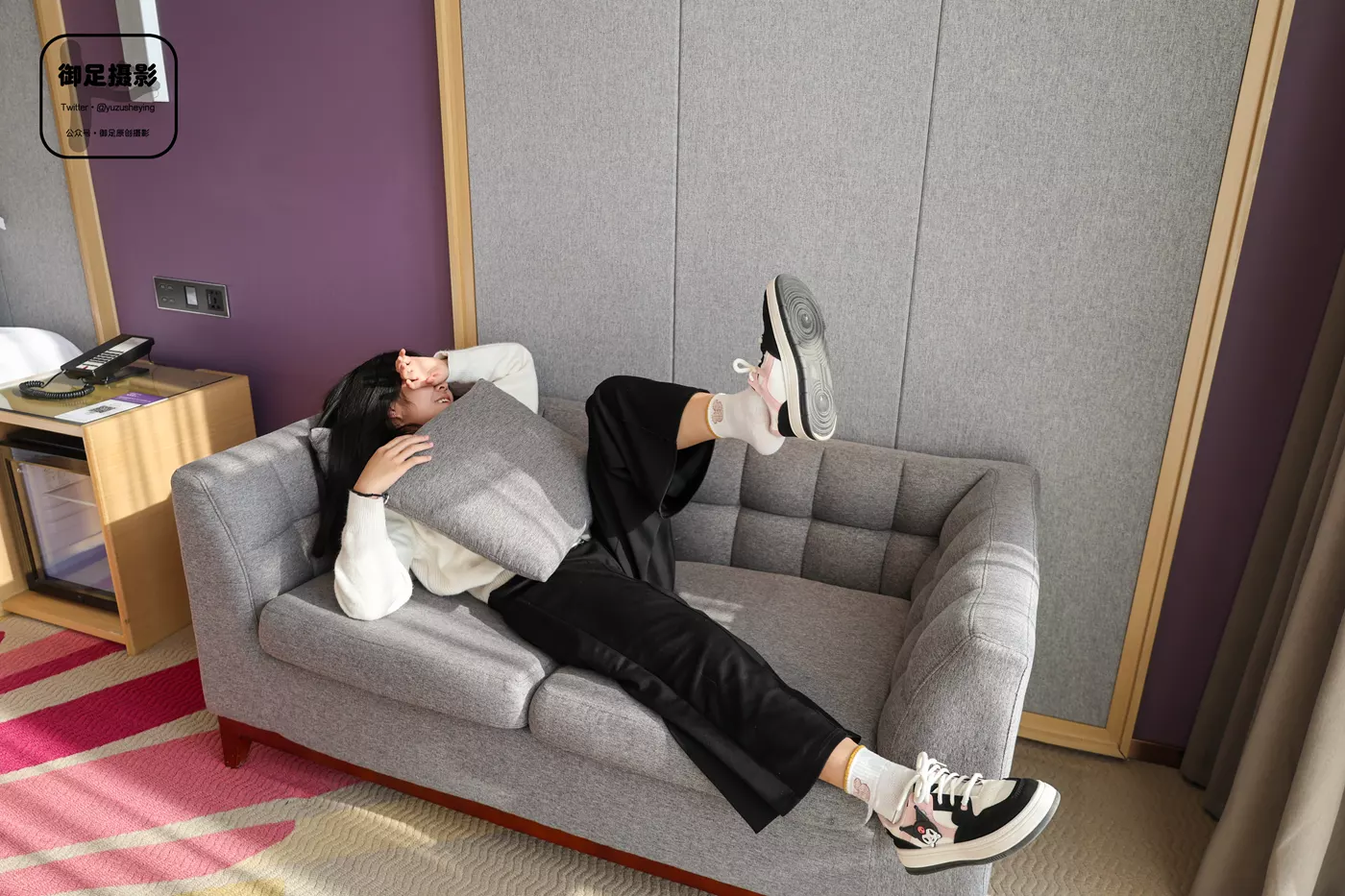 图片[23]-御足摄影 NO.015 – 板鞋白棉袜[74P] – 速更版-美库