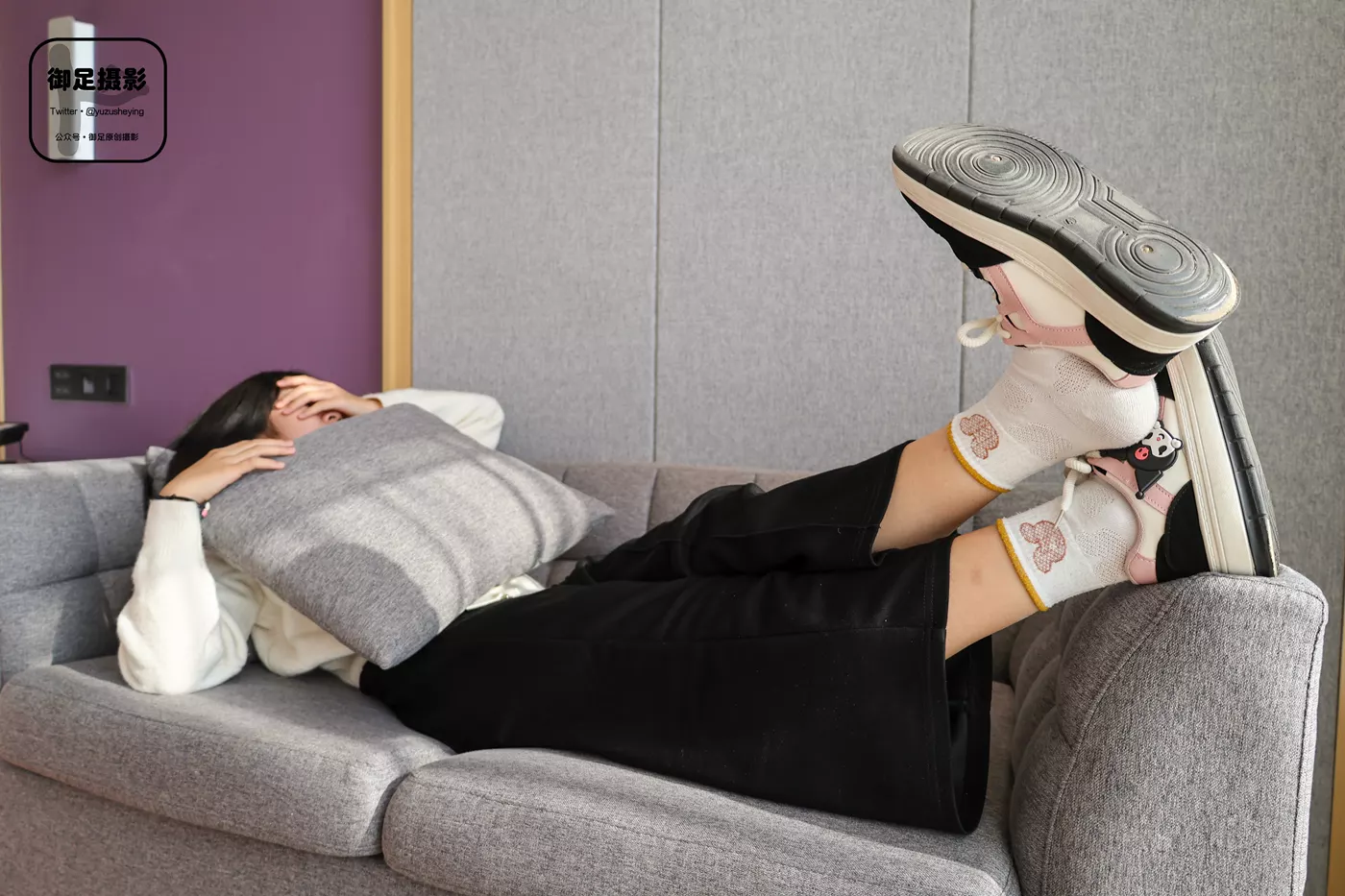 图片[24]-御足摄影 NO.015 – 板鞋白棉袜[74P] – 速更版-美库