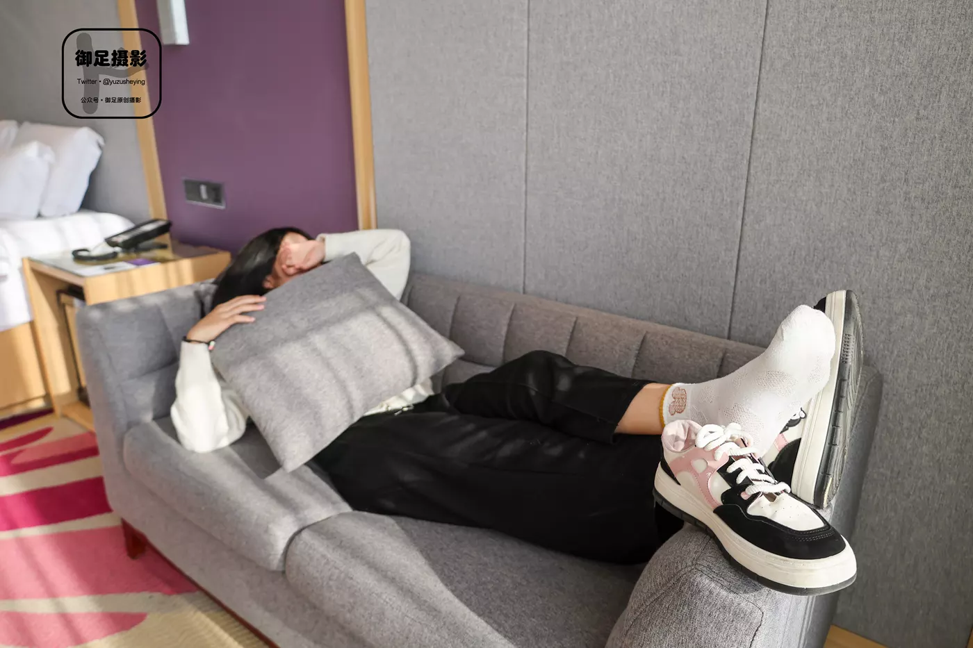 图片[25]-御足摄影 NO.015 – 板鞋白棉袜[74P] – 速更版-美库