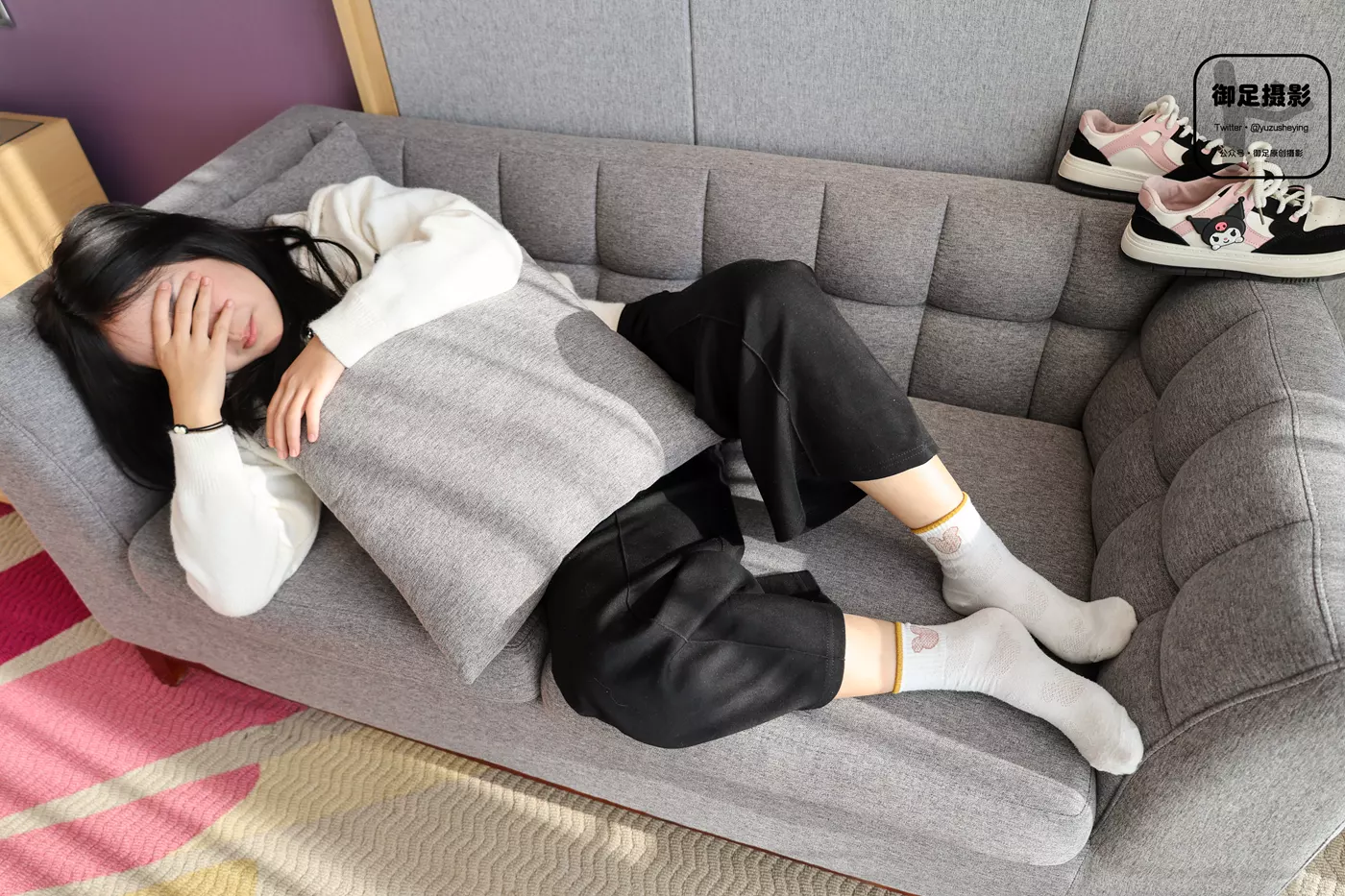 图片[30]-御足摄影 NO.015 – 板鞋白棉袜[74P] – 速更版-美库