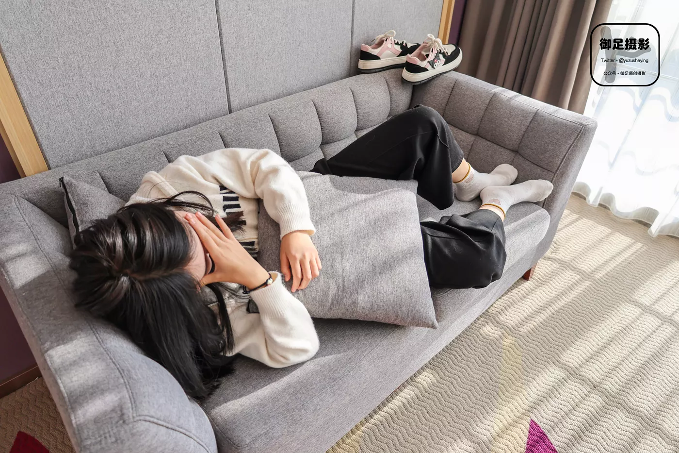 图片[31]-御足摄影 NO.015 – 板鞋白棉袜[74P] – 速更版-美库