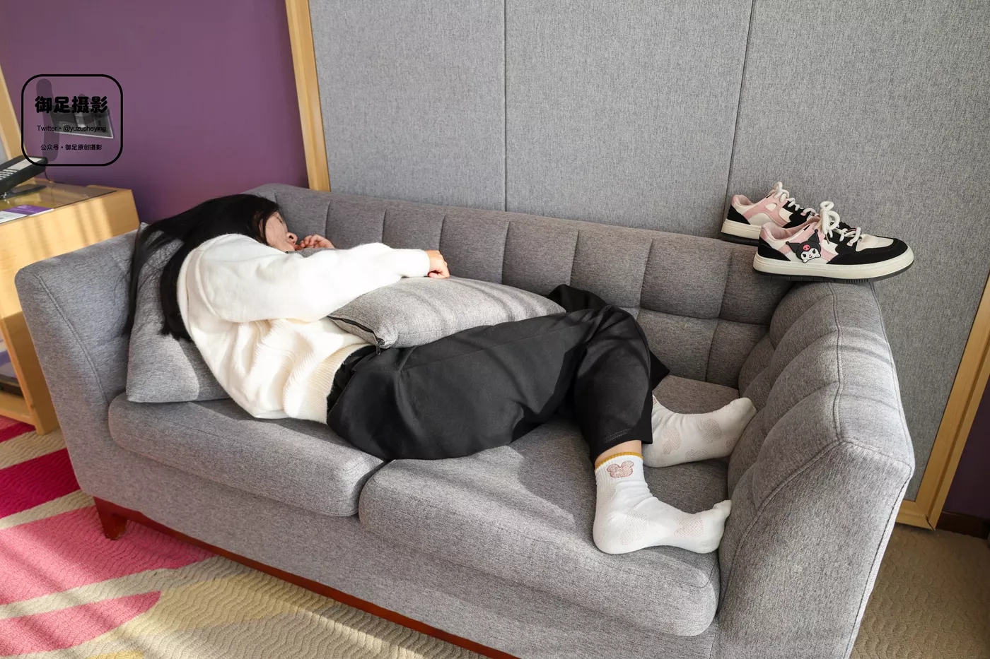 图片[33]-御足摄影 NO.015 – 板鞋白棉袜[74P] – 速更版-美库