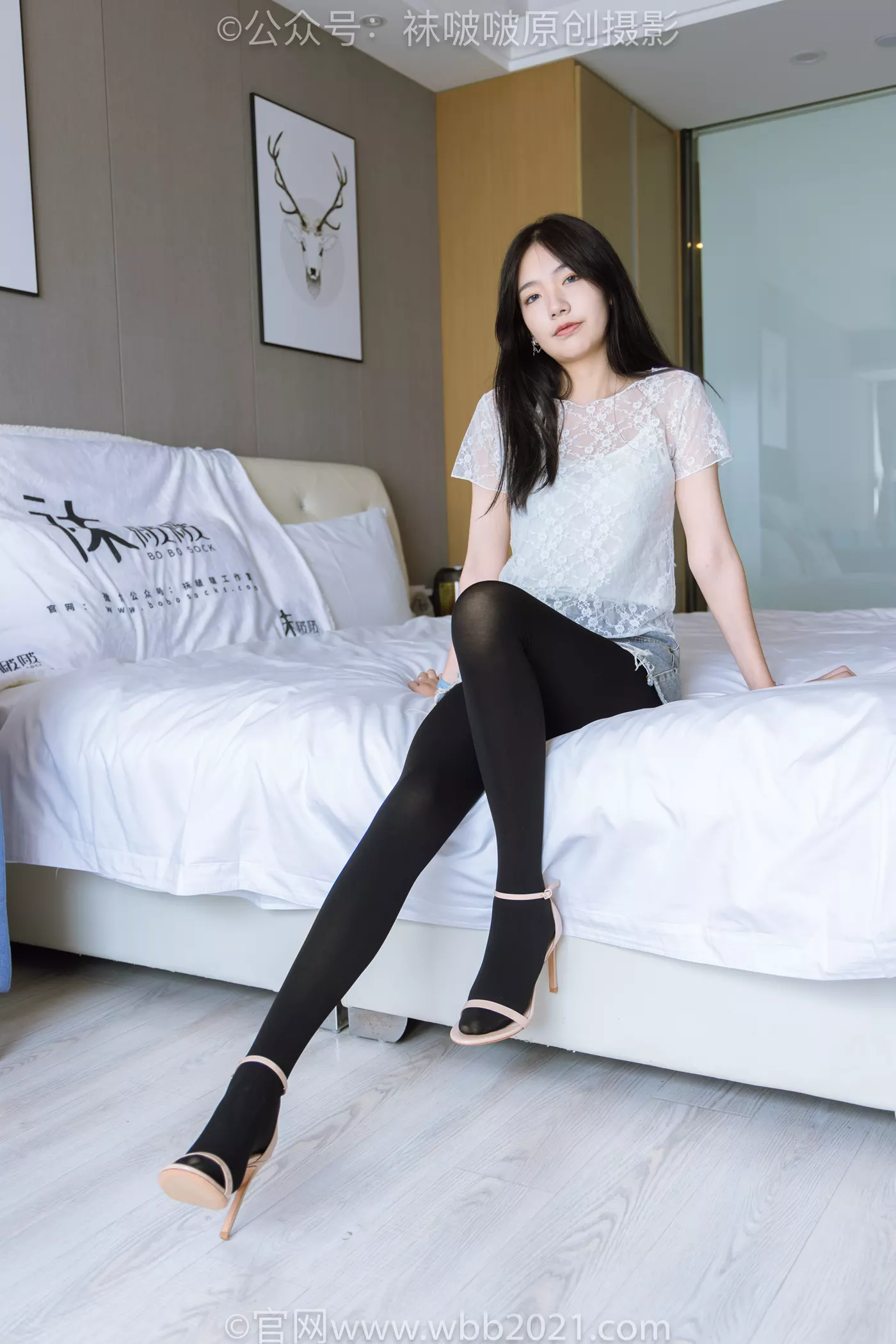 图片[11]-[BoBoSocks袜啵啵]NO.459 小甜豆-高跟凉鞋、厚黑丝、穿鞋踩包子和橘子剧情[100P] – 速更版-美库