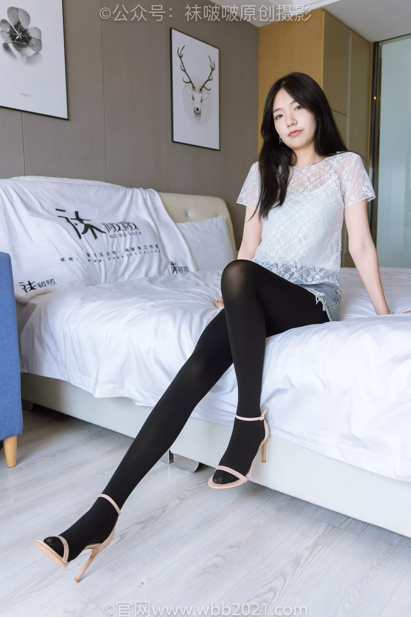 图片[12]-[BoBoSocks袜啵啵]NO.459 小甜豆-高跟凉鞋、厚黑丝、穿鞋踩包子和橘子剧情[100P] – 速更版-美库