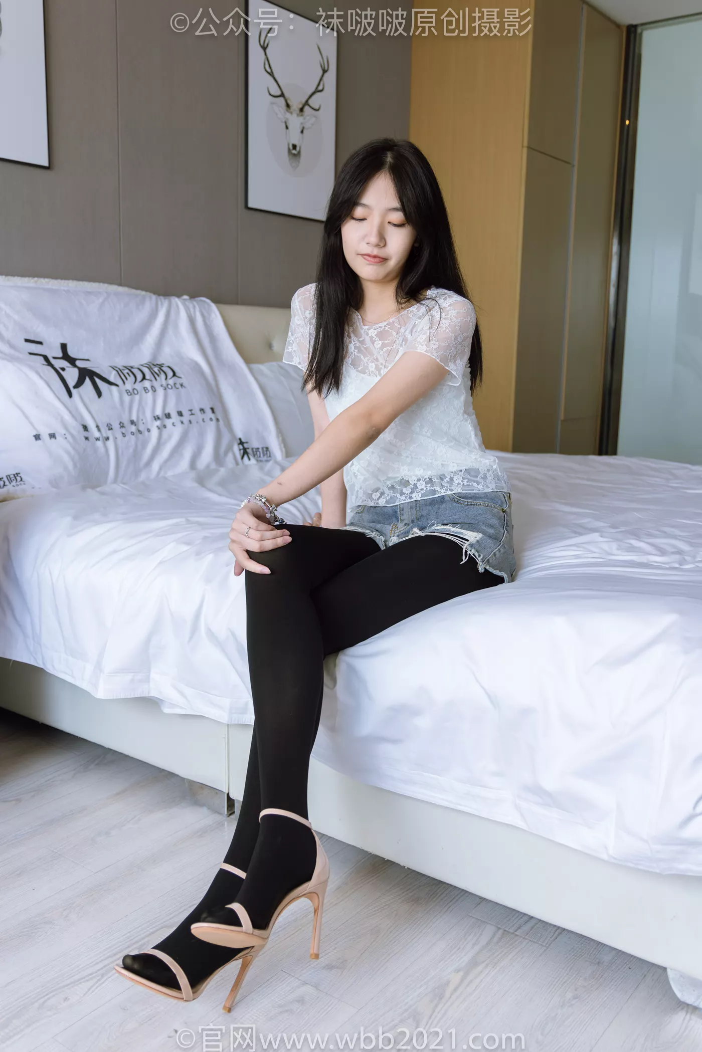 图片[16]-[BoBoSocks袜啵啵]NO.459 小甜豆-高跟凉鞋、厚黑丝、穿鞋踩包子和橘子剧情[100P] – 速更版-美库