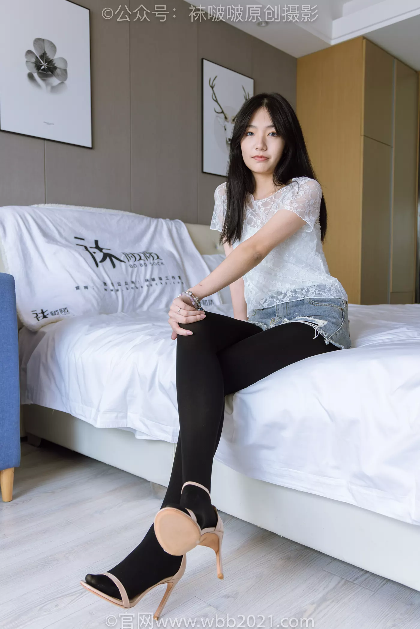 图片[17]-[BoBoSocks袜啵啵]NO.459 小甜豆-高跟凉鞋、厚黑丝、穿鞋踩包子和橘子剧情[100P] – 速更版-美库