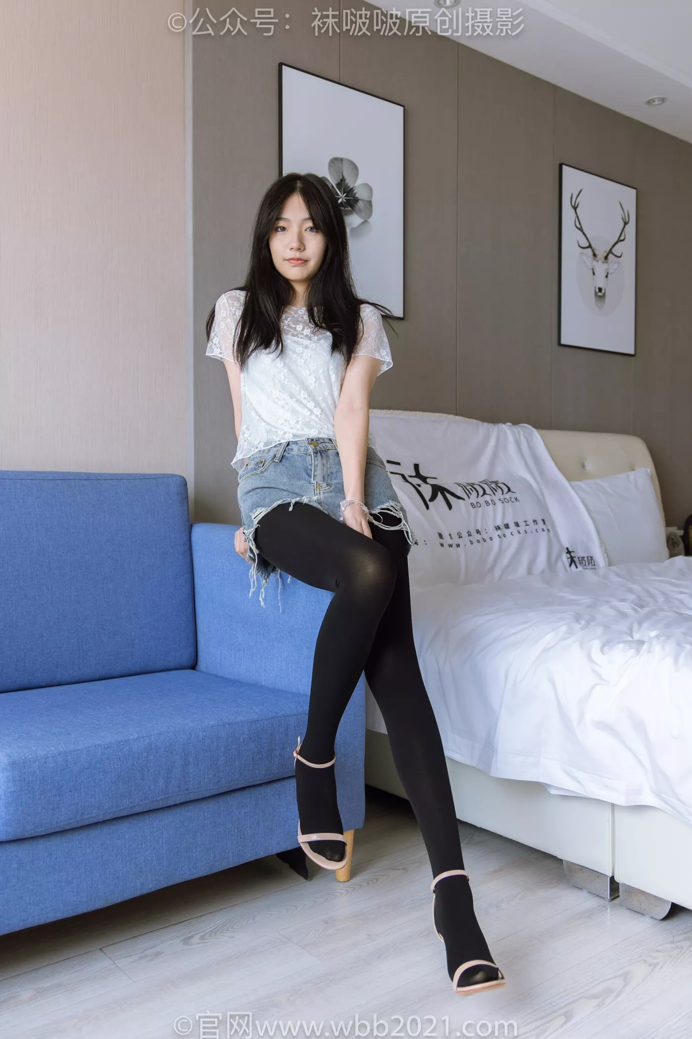 图片[24]-[BoBoSocks袜啵啵]NO.459 小甜豆-高跟凉鞋、厚黑丝、穿鞋踩包子和橘子剧情[100P] – 速更版-美库