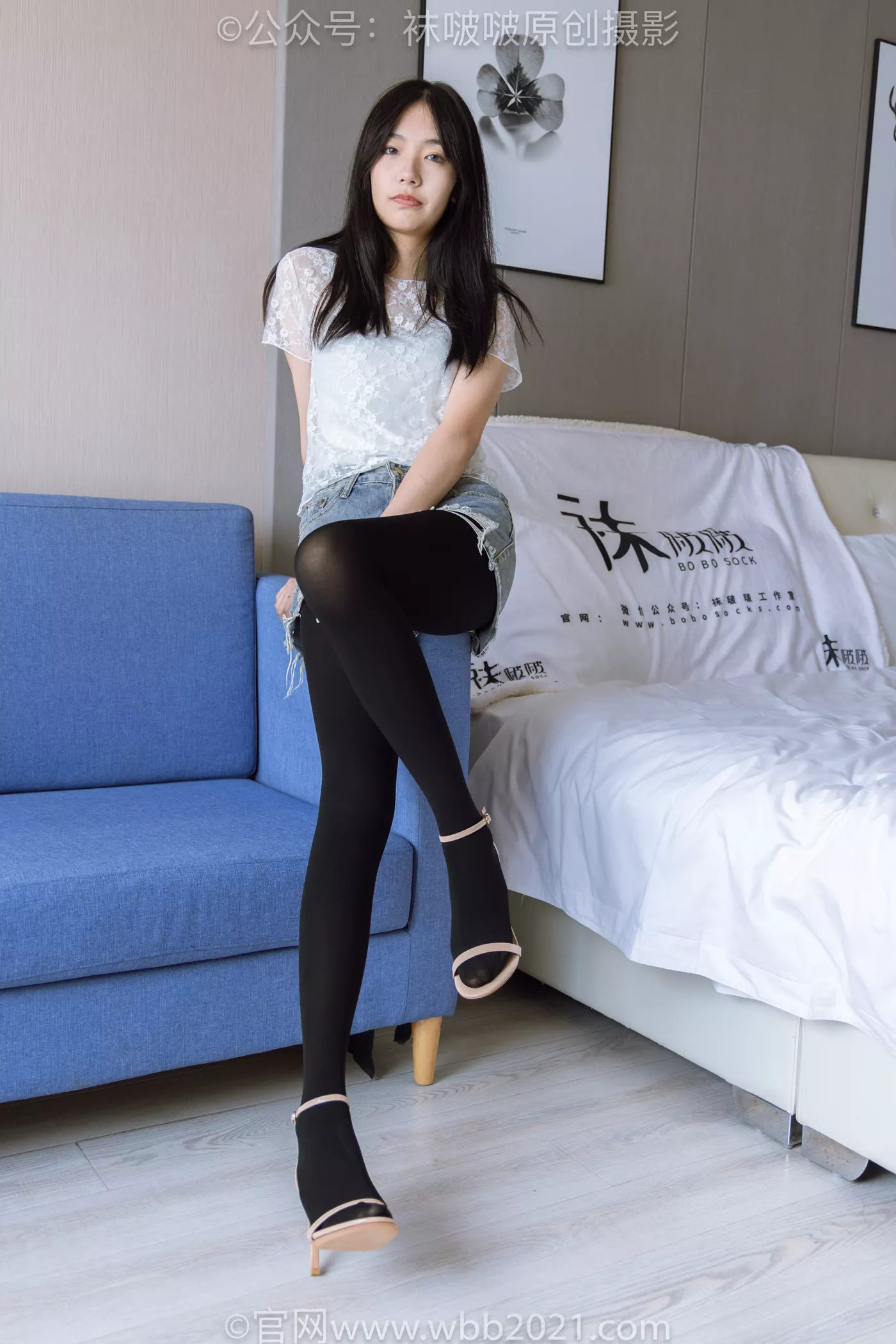 图片[25]-[BoBoSocks袜啵啵]NO.459 小甜豆-高跟凉鞋、厚黑丝、穿鞋踩包子和橘子剧情[100P] – 速更版-美库