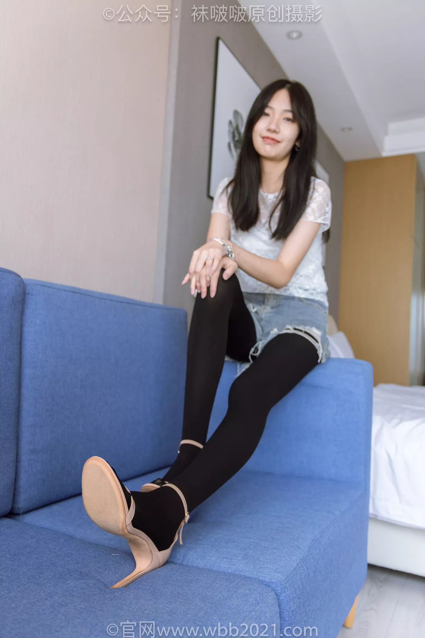 图片[38]-[BoBoSocks袜啵啵]NO.459 小甜豆-高跟凉鞋、厚黑丝、穿鞋踩包子和橘子剧情[100P] – 速更版-美库