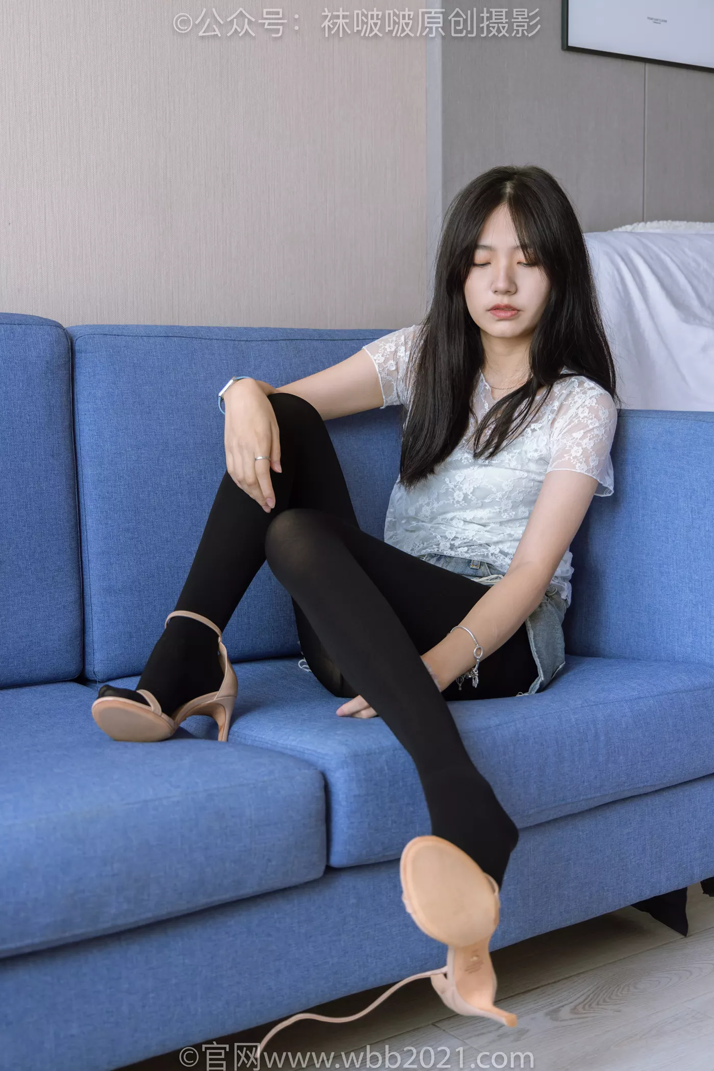 图片[57]-[BoBoSocks袜啵啵]NO.459 小甜豆-高跟凉鞋、厚黑丝、穿鞋踩包子和橘子剧情[100P] – 速更版-美库