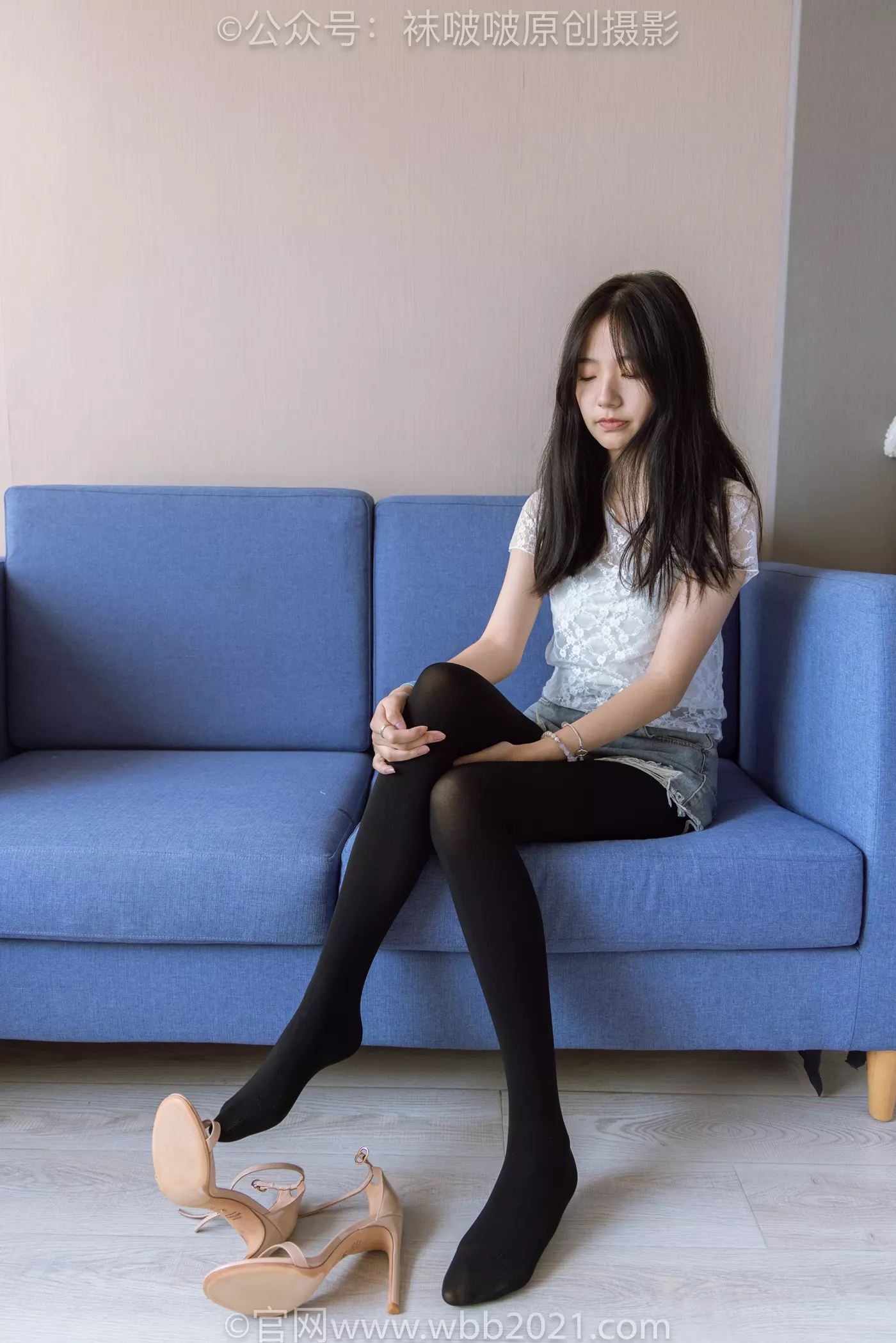 图片[61]-[BoBoSocks袜啵啵]NO.459 小甜豆-高跟凉鞋、厚黑丝、穿鞋踩包子和橘子剧情[100P] – 速更版-美库