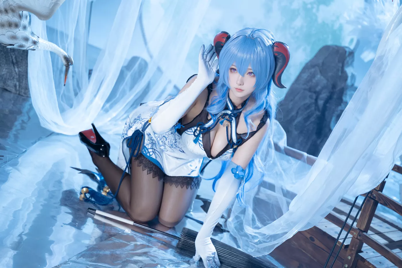 图片[10]-Seya-狮砸 – 甘雨青花瓷[12P] – 速更版-美库