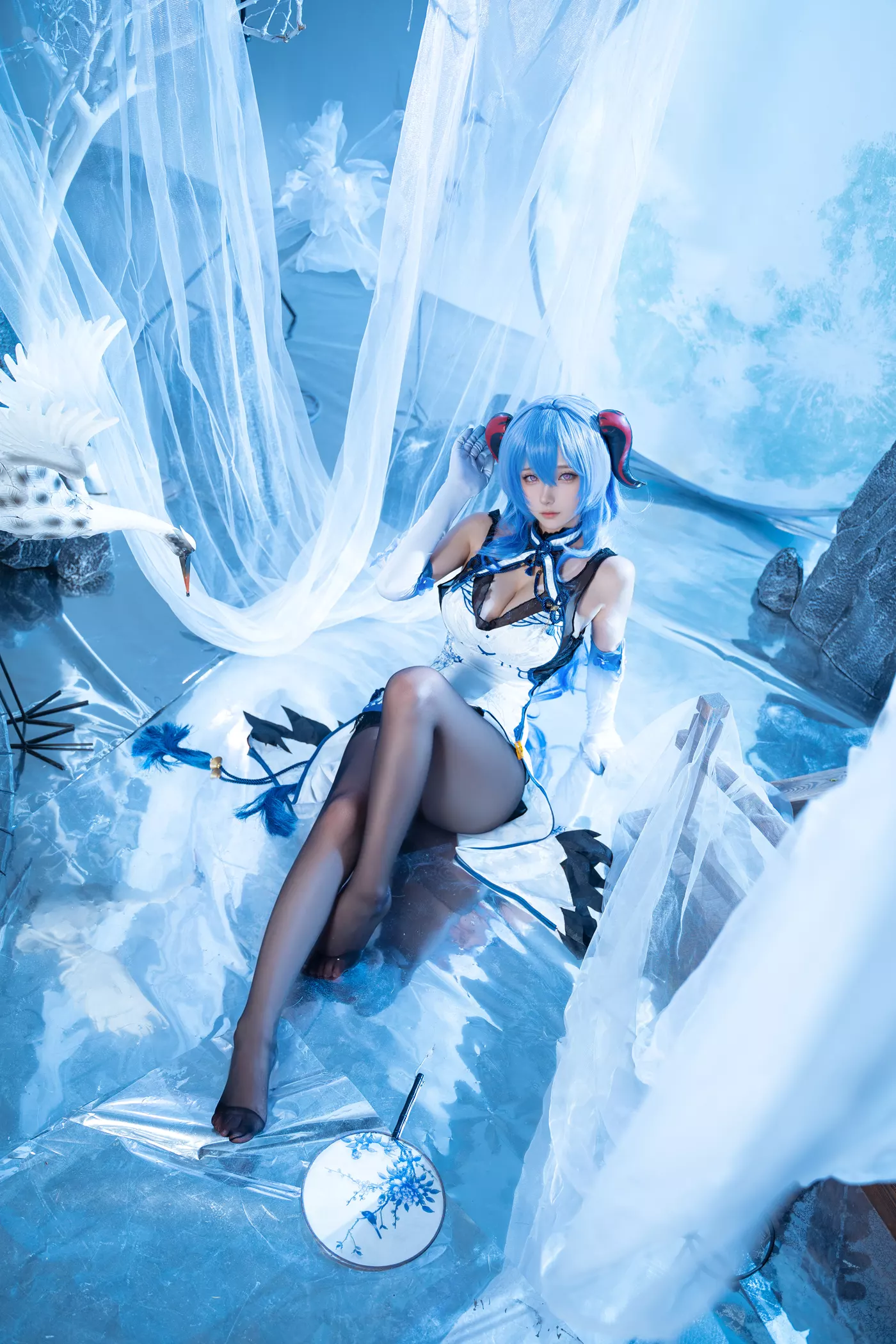 图片[11]-Seya-狮砸 – 甘雨青花瓷[12P] – 速更版-美库