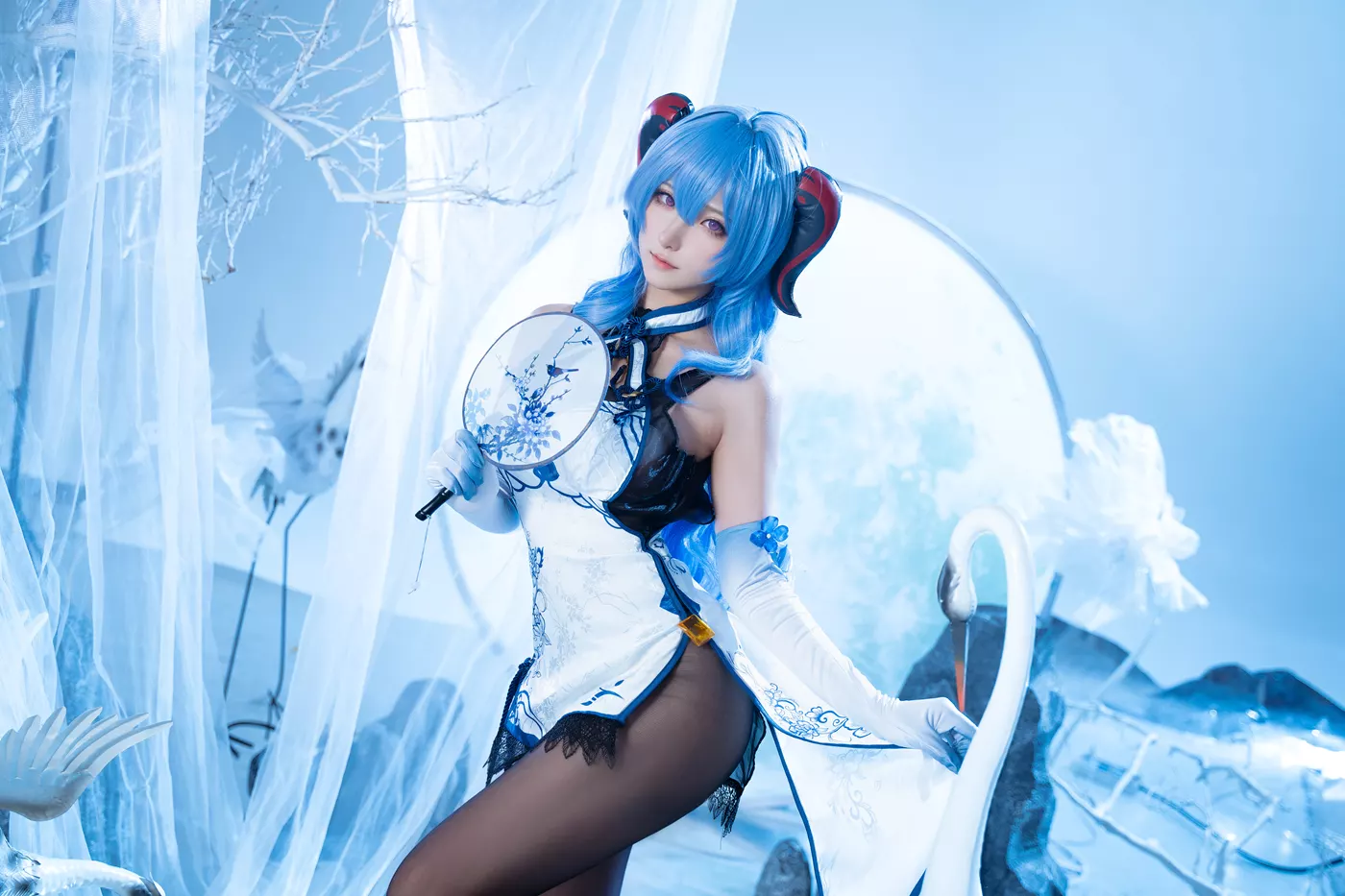 图片[12]-Seya-狮砸 – 甘雨青花瓷[12P] – 速更版-美库