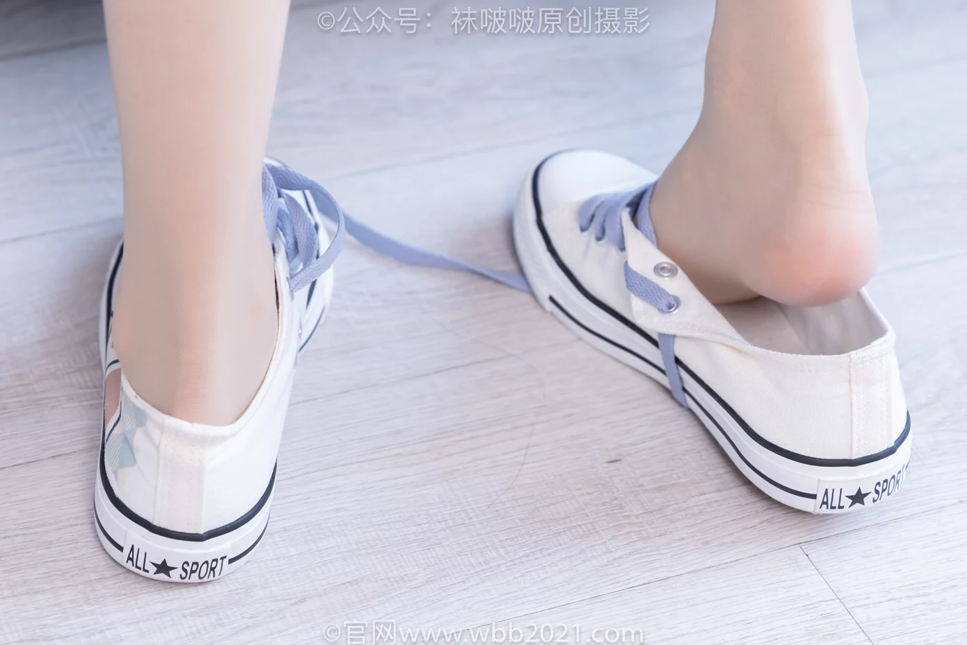 图片[123]-[BoBoSocks袜啵啵]NO.460 稚予-JK制服、皮鞋、帆布鞋、薄白丝[133P] – 速更版-美库