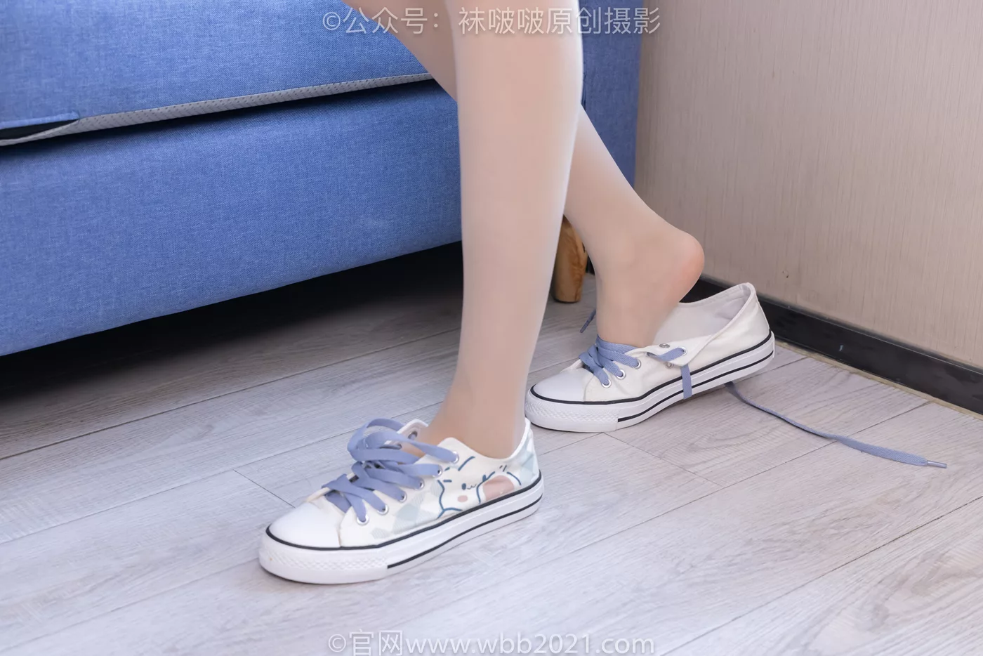 图片[133]-[BoBoSocks袜啵啵]NO.460 稚予-JK制服、皮鞋、帆布鞋、薄白丝[133P] – 速更版-美库