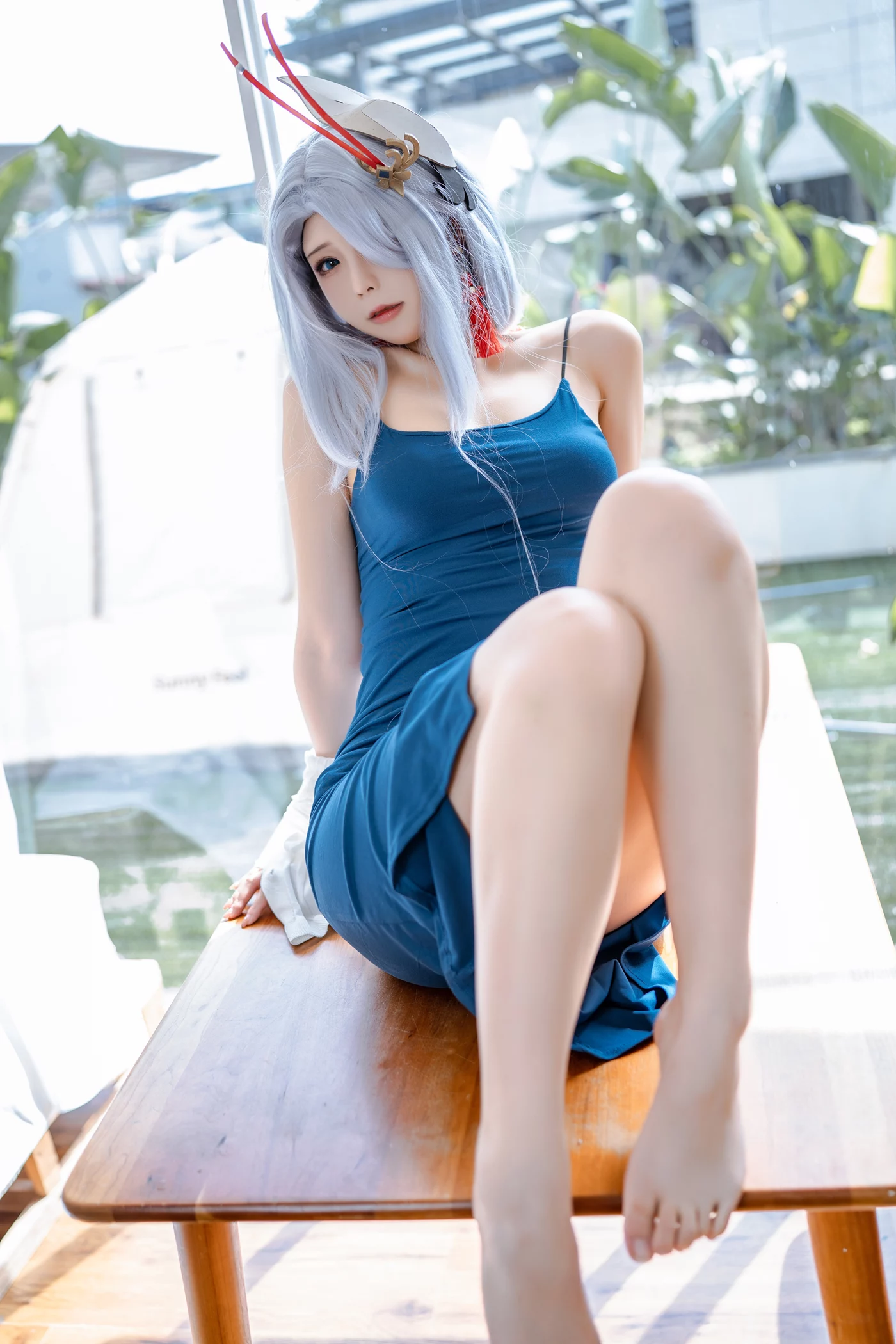 图片[14]-Quan冉有点饿  – 原神 申鹤同人礼服[20P] – 速更版-美库