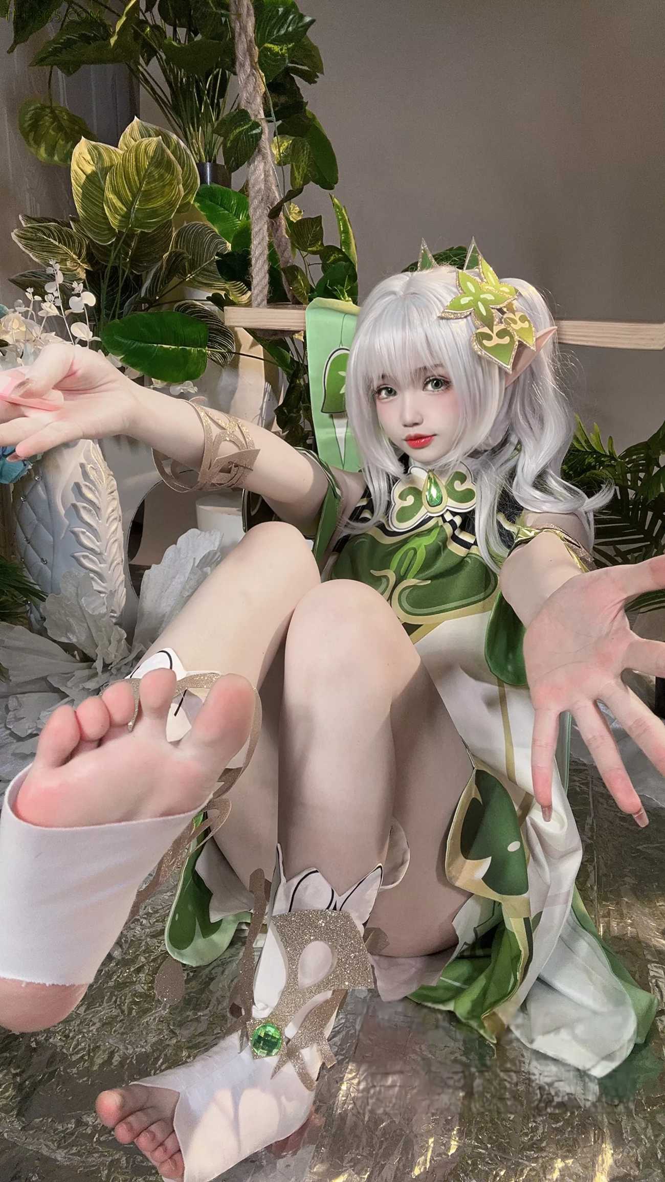 图片[23]-雪晴Astra – 原神 纳西妲[26P] – 速更版-美库