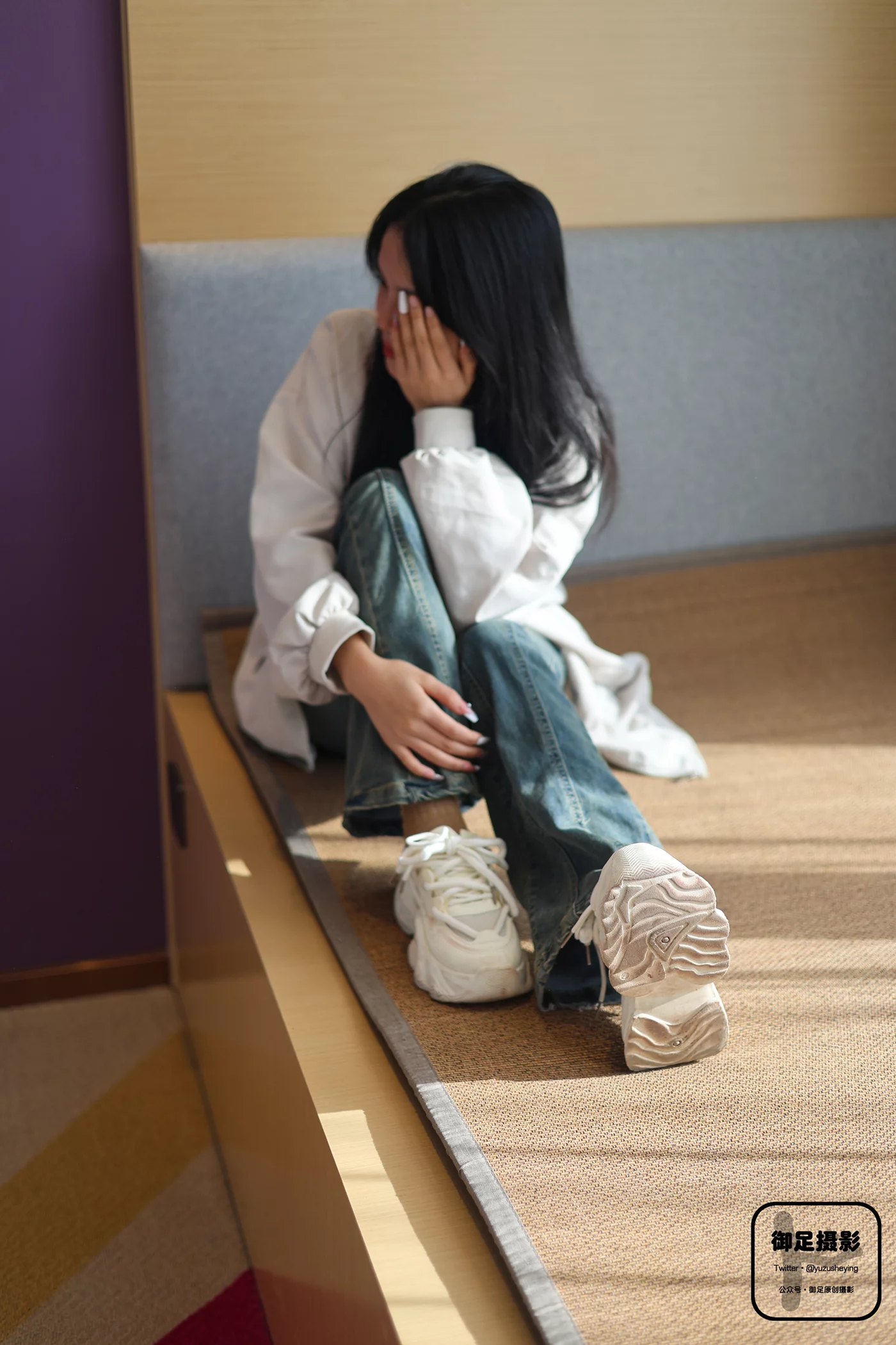 图片[10]-御足摄影 NO.017 – 咖色袜裸足[93P] – 速更版-美库