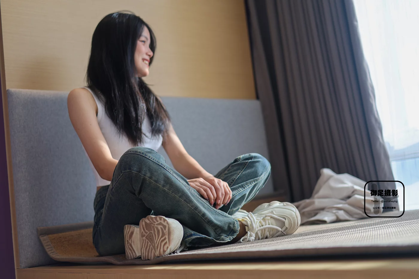 图片[11]-御足摄影 NO.017 – 咖色袜裸足[93P] – 速更版-美库