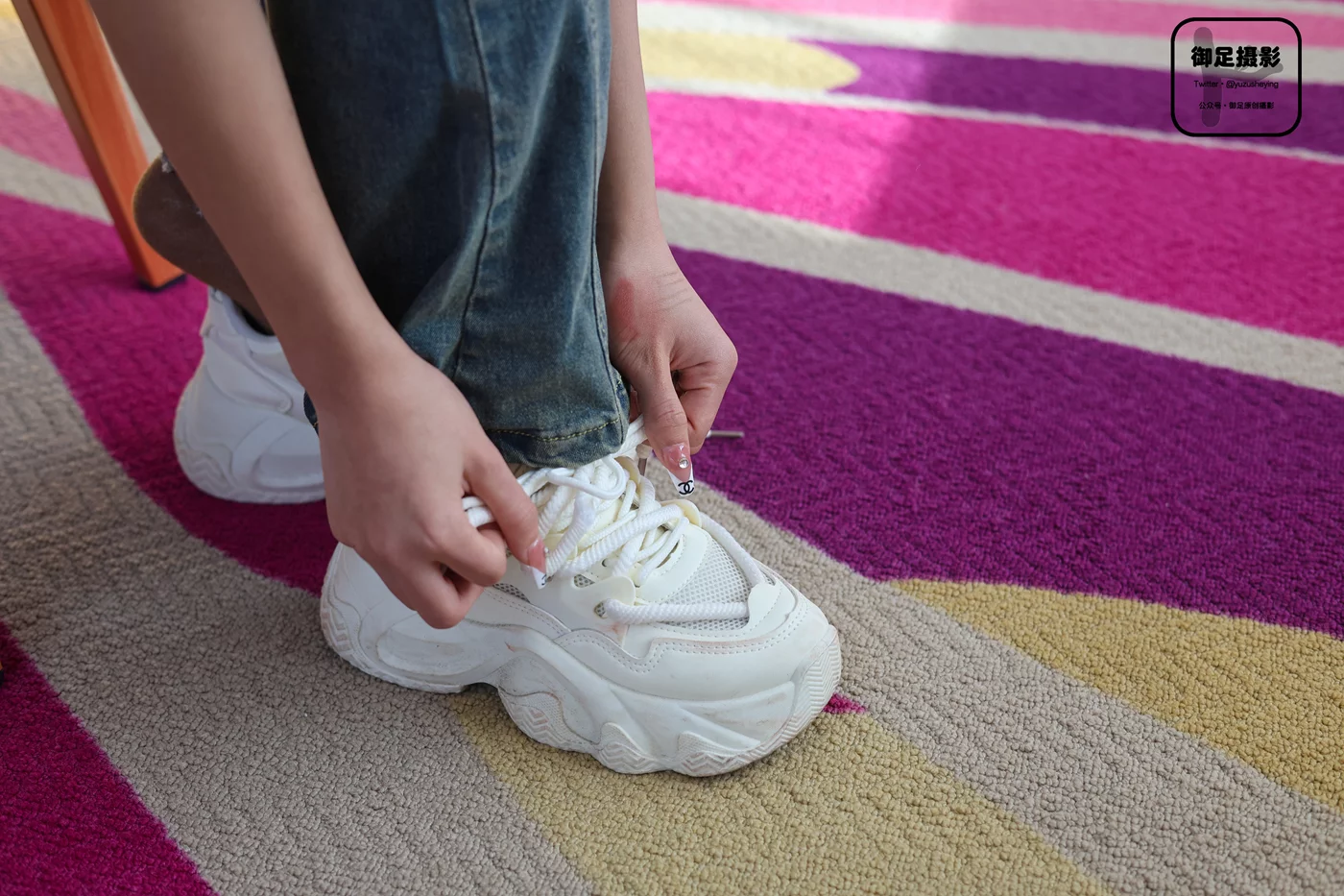 图片[25]-御足摄影 NO.017 – 咖色袜裸足[93P] – 速更版-美库