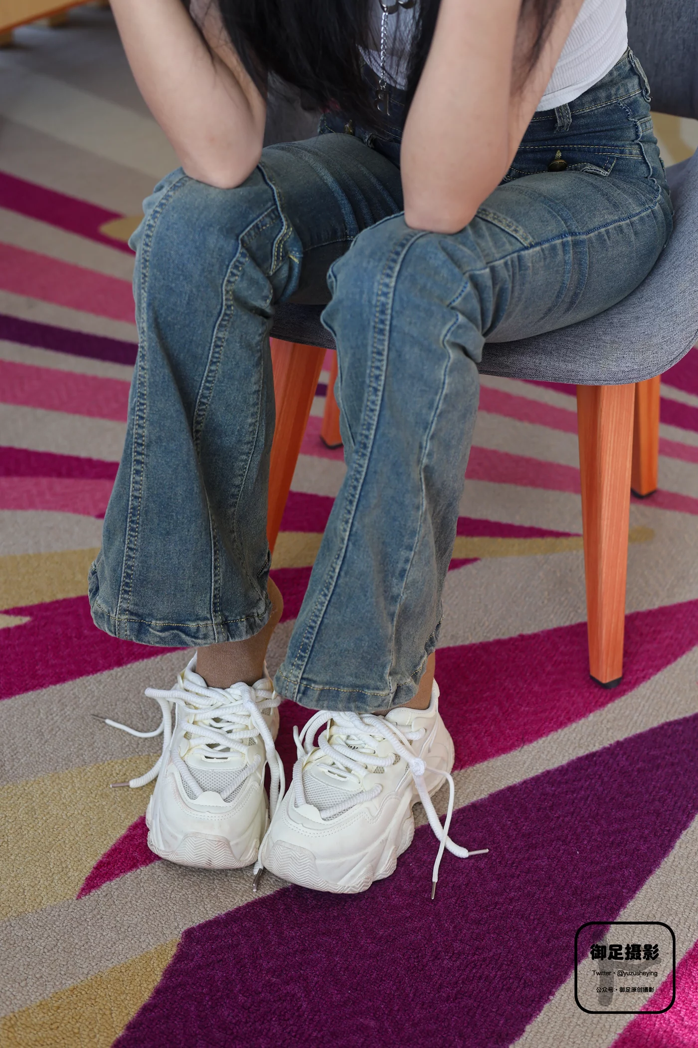 图片[32]-御足摄影 NO.017 – 咖色袜裸足[93P] – 速更版-美库