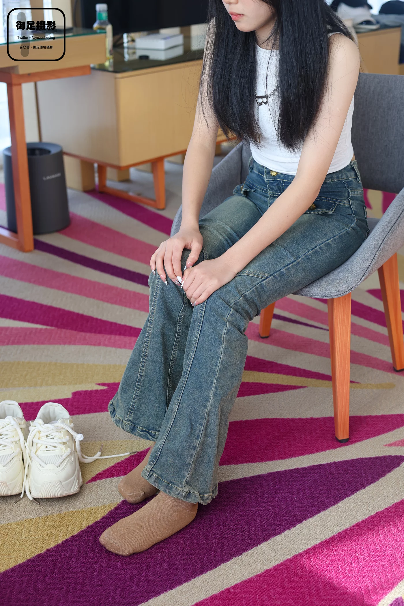 图片[34]-御足摄影 NO.017 – 咖色袜裸足[93P] – 速更版-美库