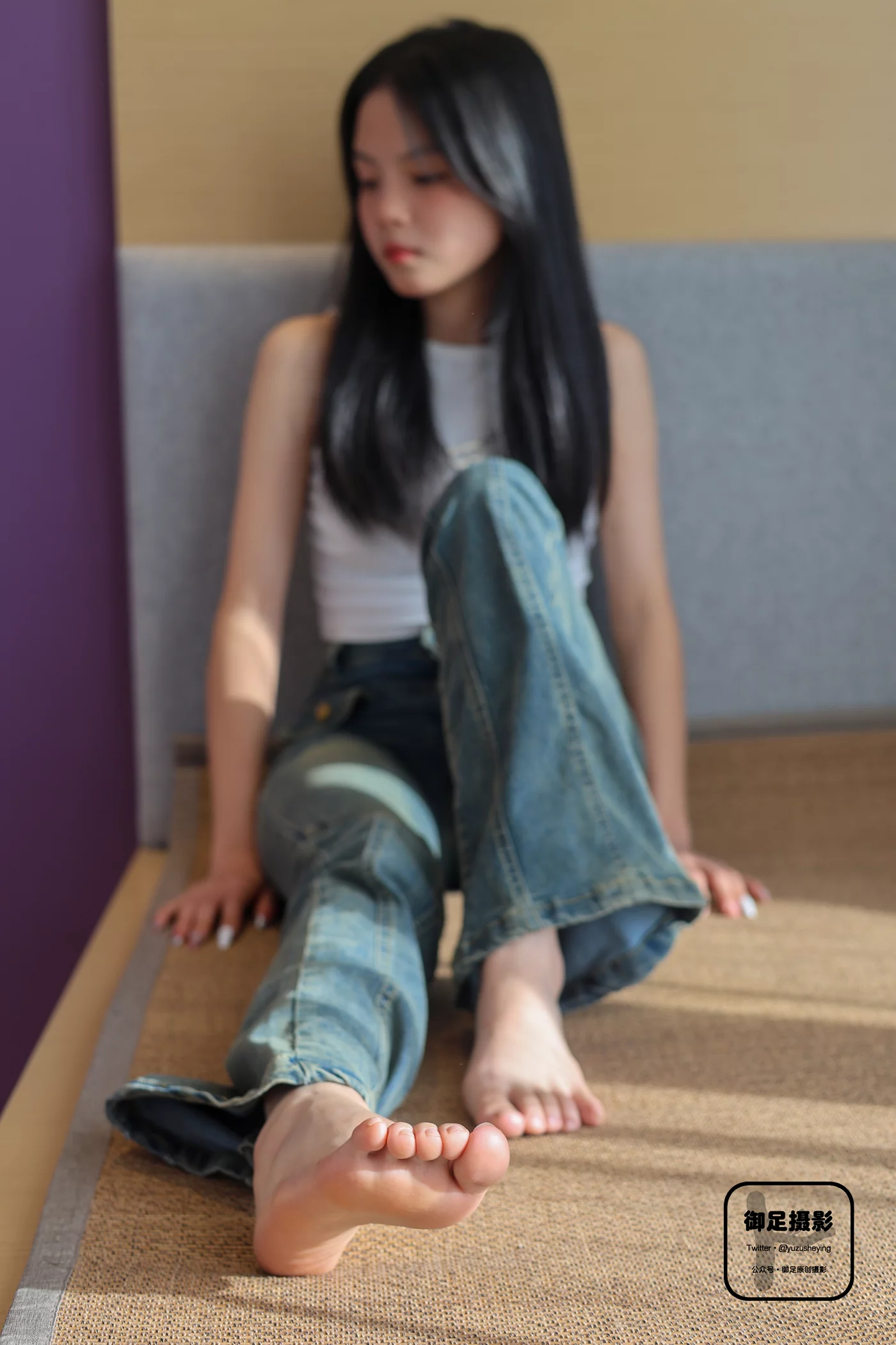 图片[70]-御足摄影 NO.017 – 咖色袜裸足[93P] – 速更版-美库