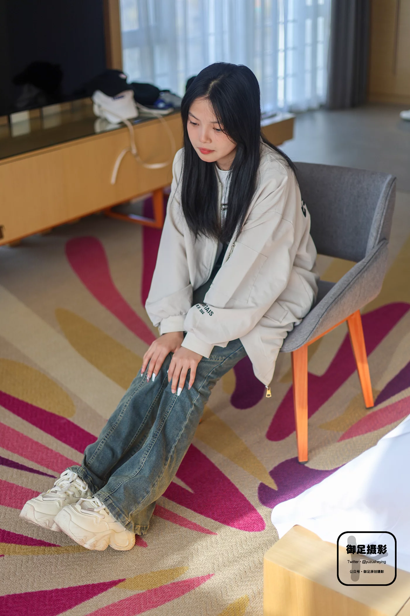 图片[94]-御足摄影 NO.017 – 咖色袜裸足[93P] – 速更版-美库